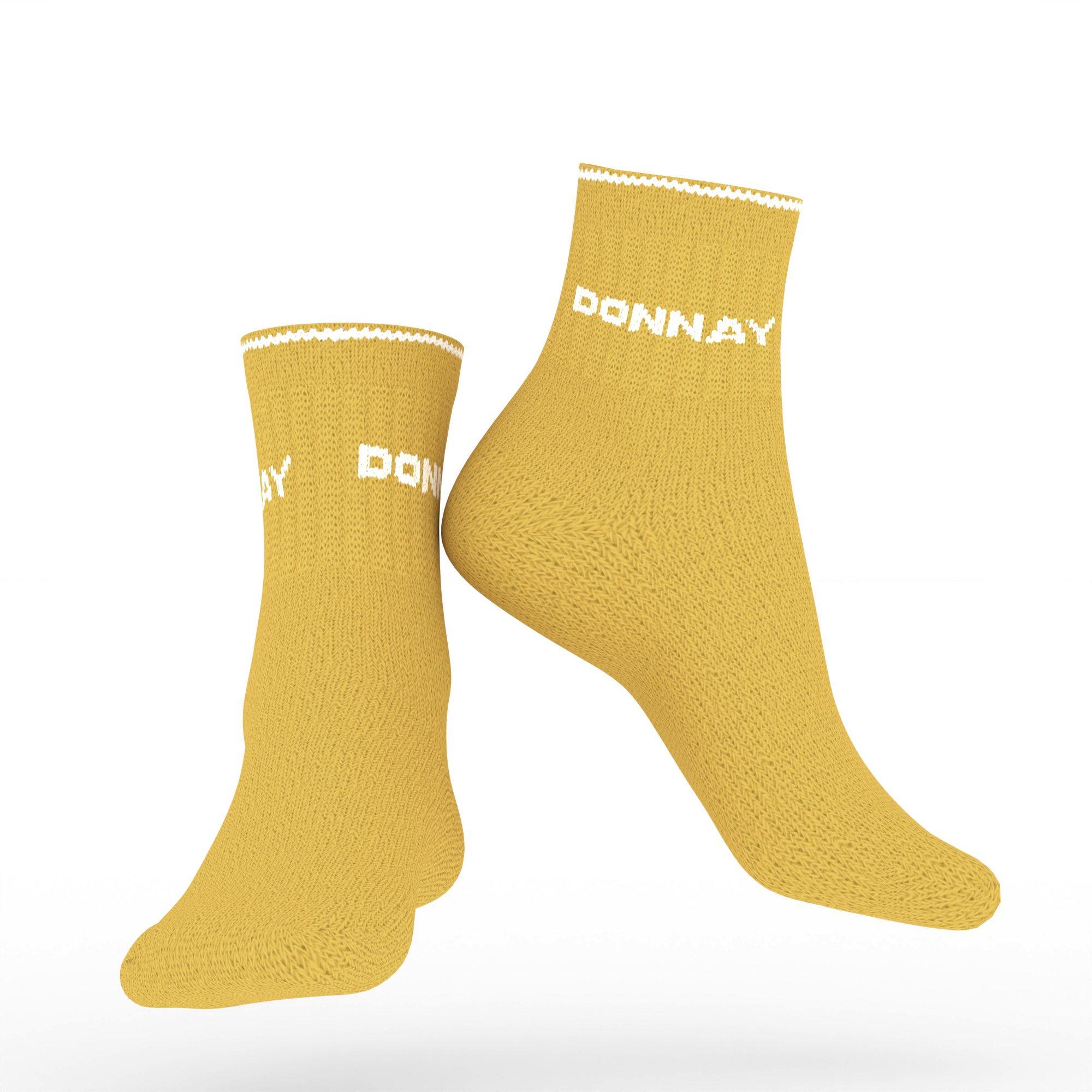 Bright Asst - Donnay - 10 Pack Quarter Socks Plus Size 12+ - 10