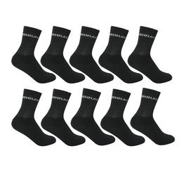 Donnay 10 Pack Quarter Socks Plus Size Mens