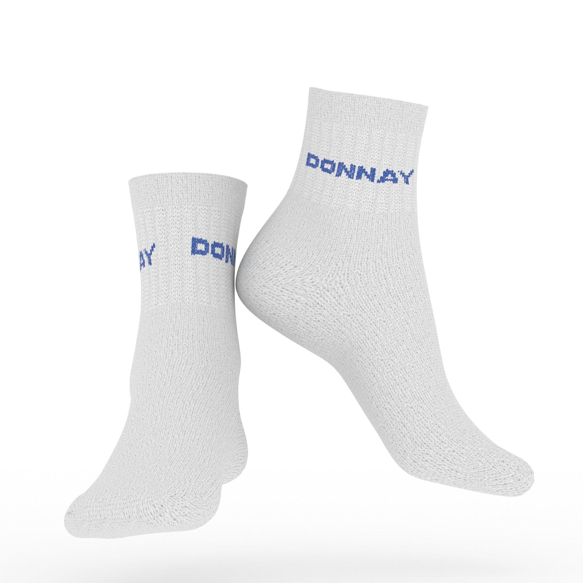 White - Donnay - 10 Pack Quarter Socks Junior - 1