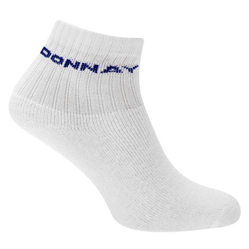 White - Donnay - 10 Pack Quarter Socks Junior - 3