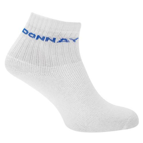 White - Donnay - 10 Pack Quarter Socks Junior - 4