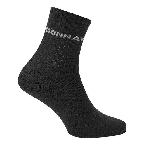 Dark Asst - Donnay - 10 Pack Quarter Socks Mens - 2