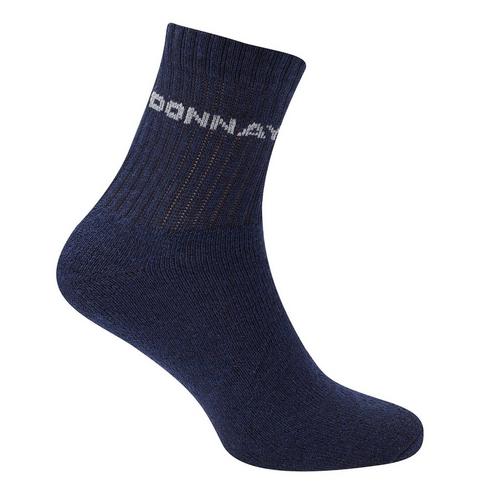Dark Asst - Donnay - 10 Pack Quarter Socks Mens - 3