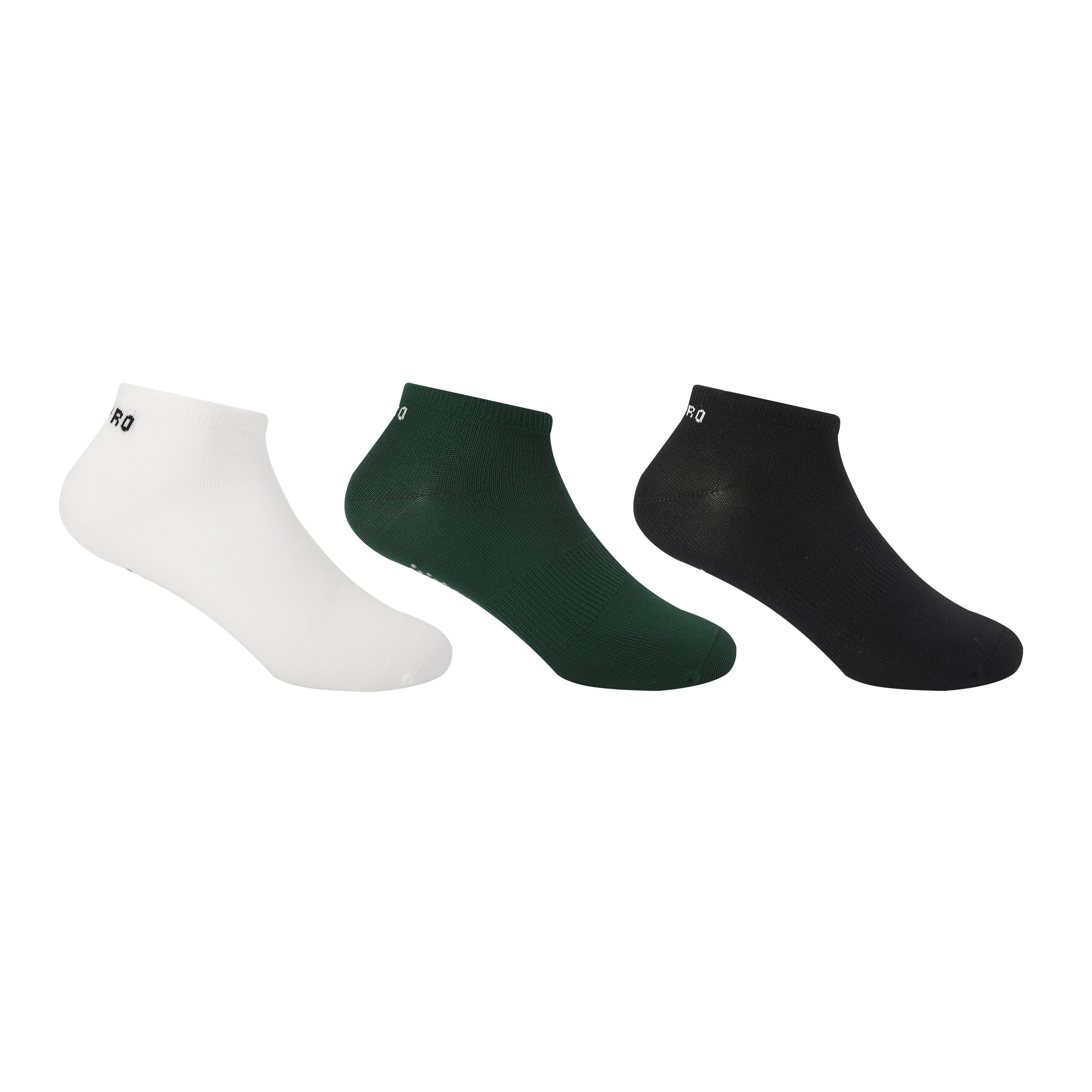 3Pk Multi - USA Pro - Anti Slip Socks Ladies - 1