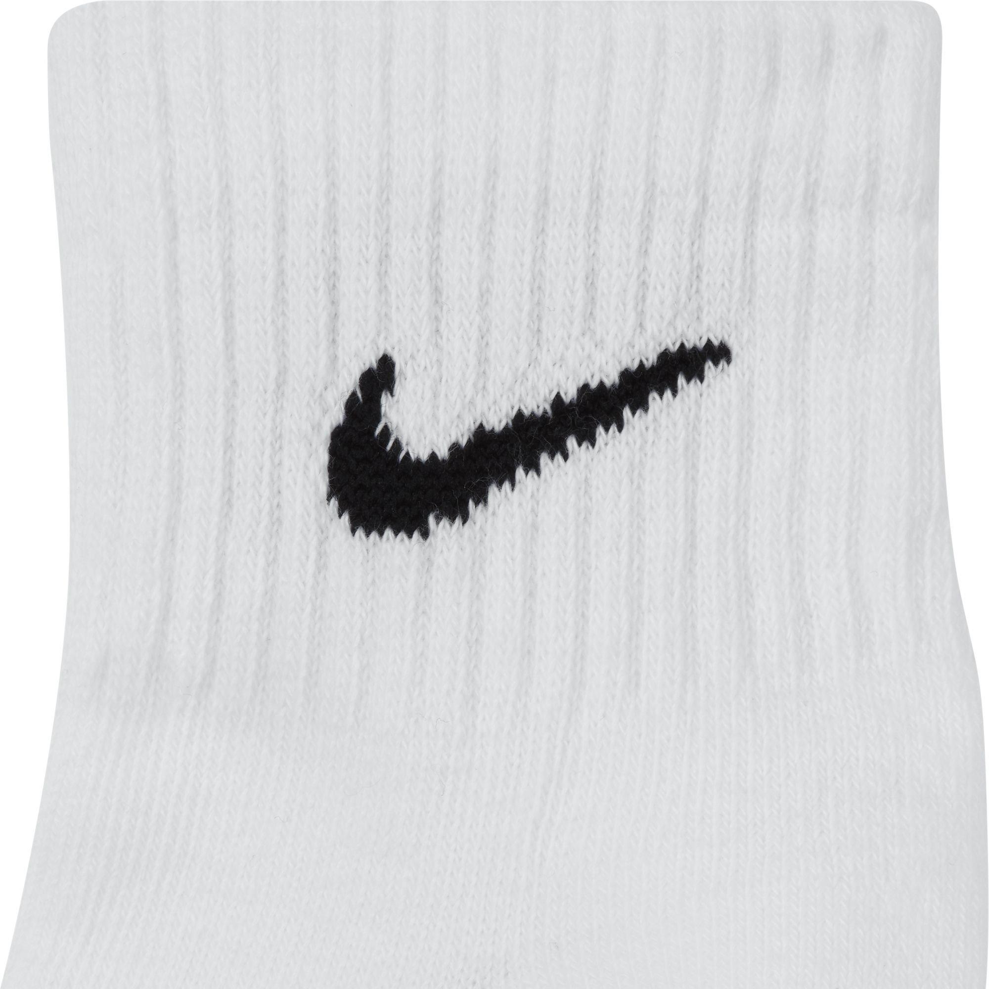 Wit/Zwart - Nike - Three Pack Quarter Socks Mens - 4