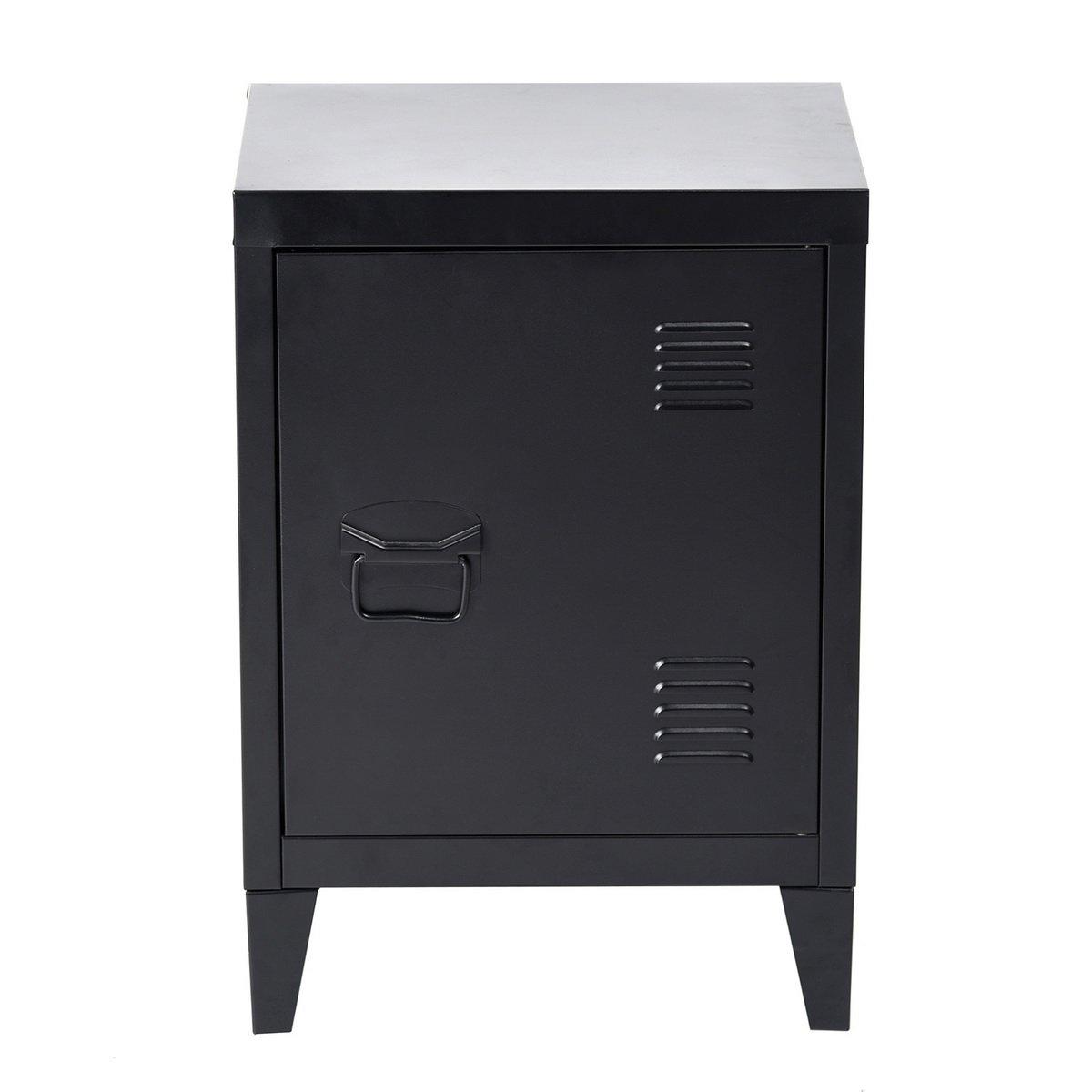 Black - Urban Meuble - Durable Metal Storage Cabinet - 5
