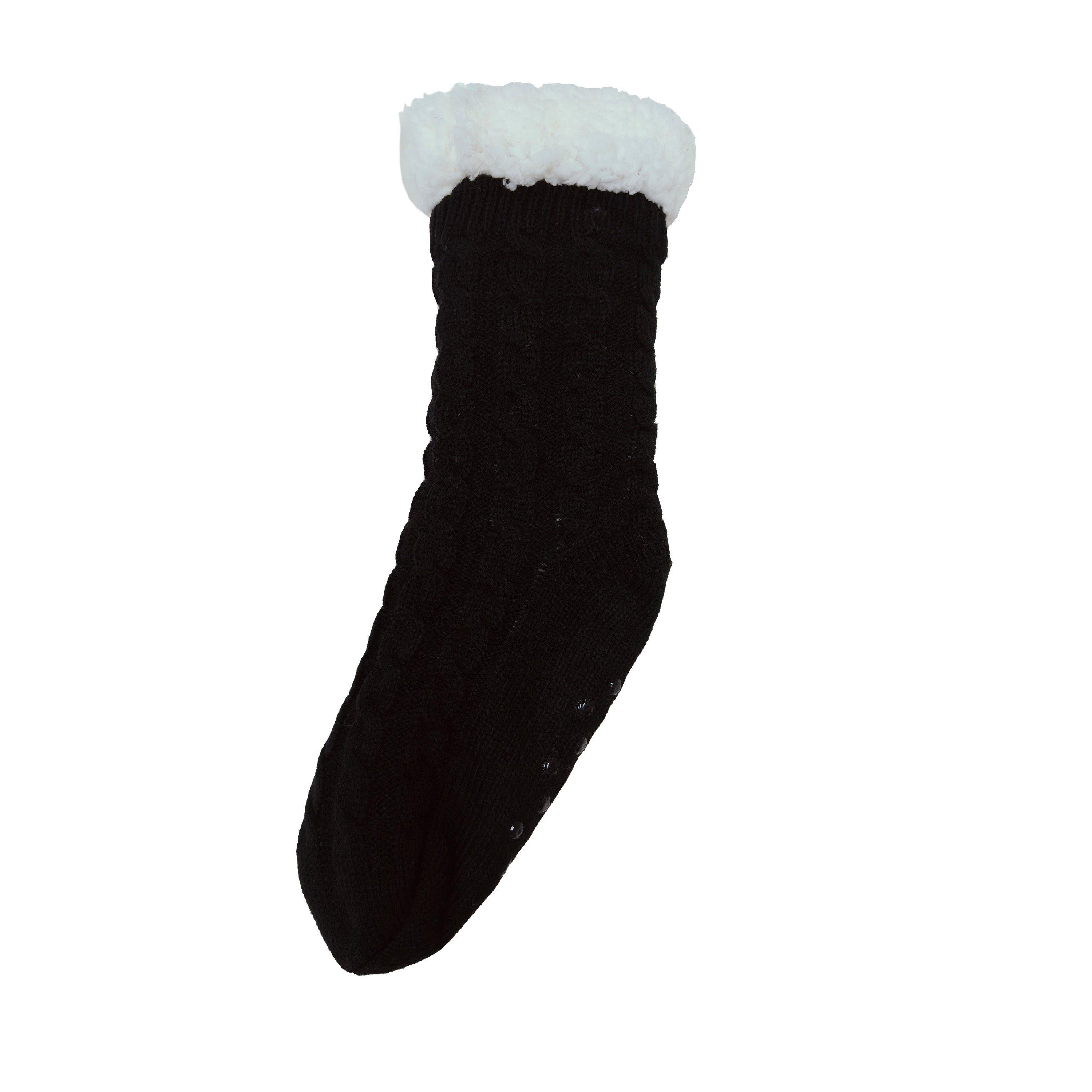 Black - Miso - Slipper Sock Ld99 - 2