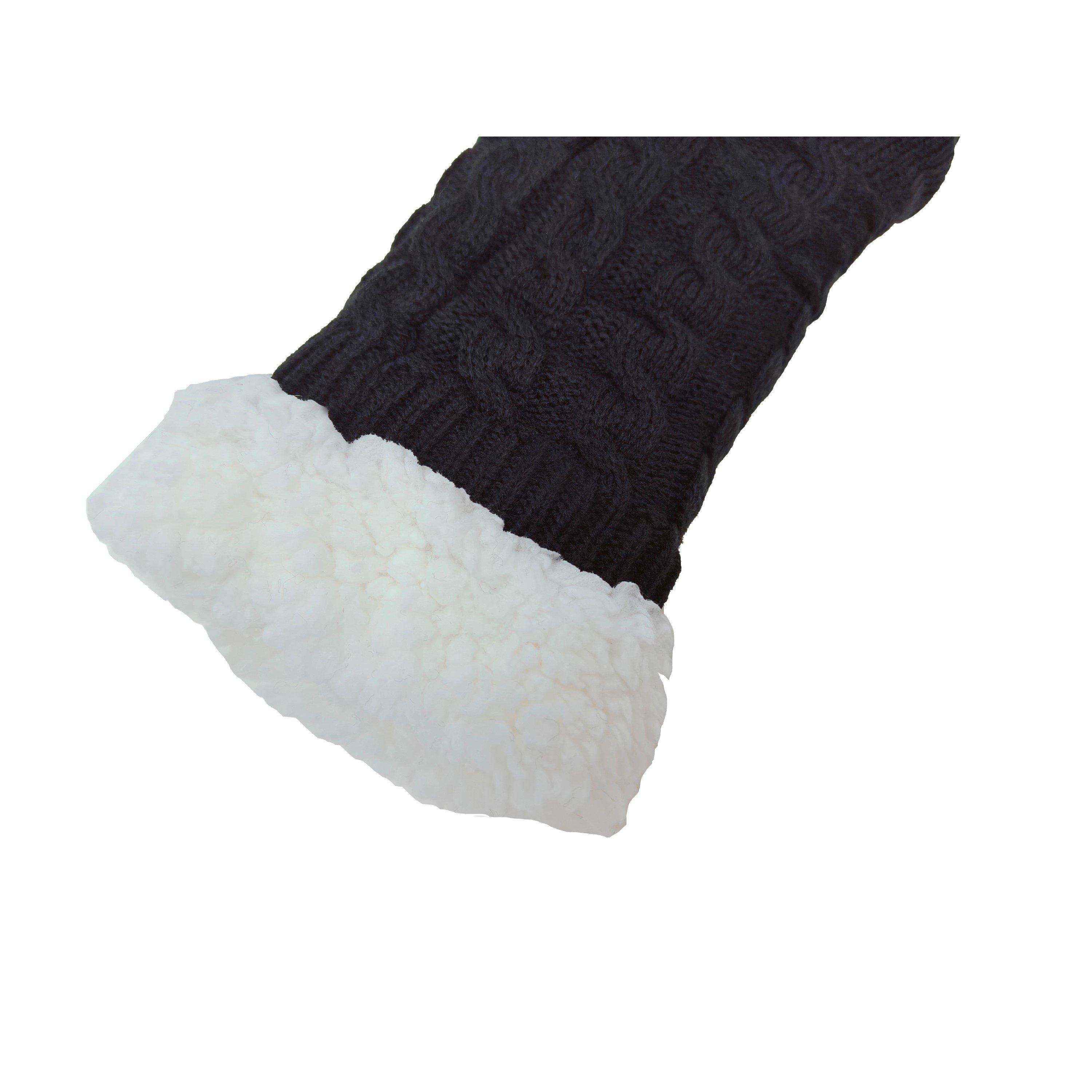 Black - Miso - Slipper Sock Ld99 - 3