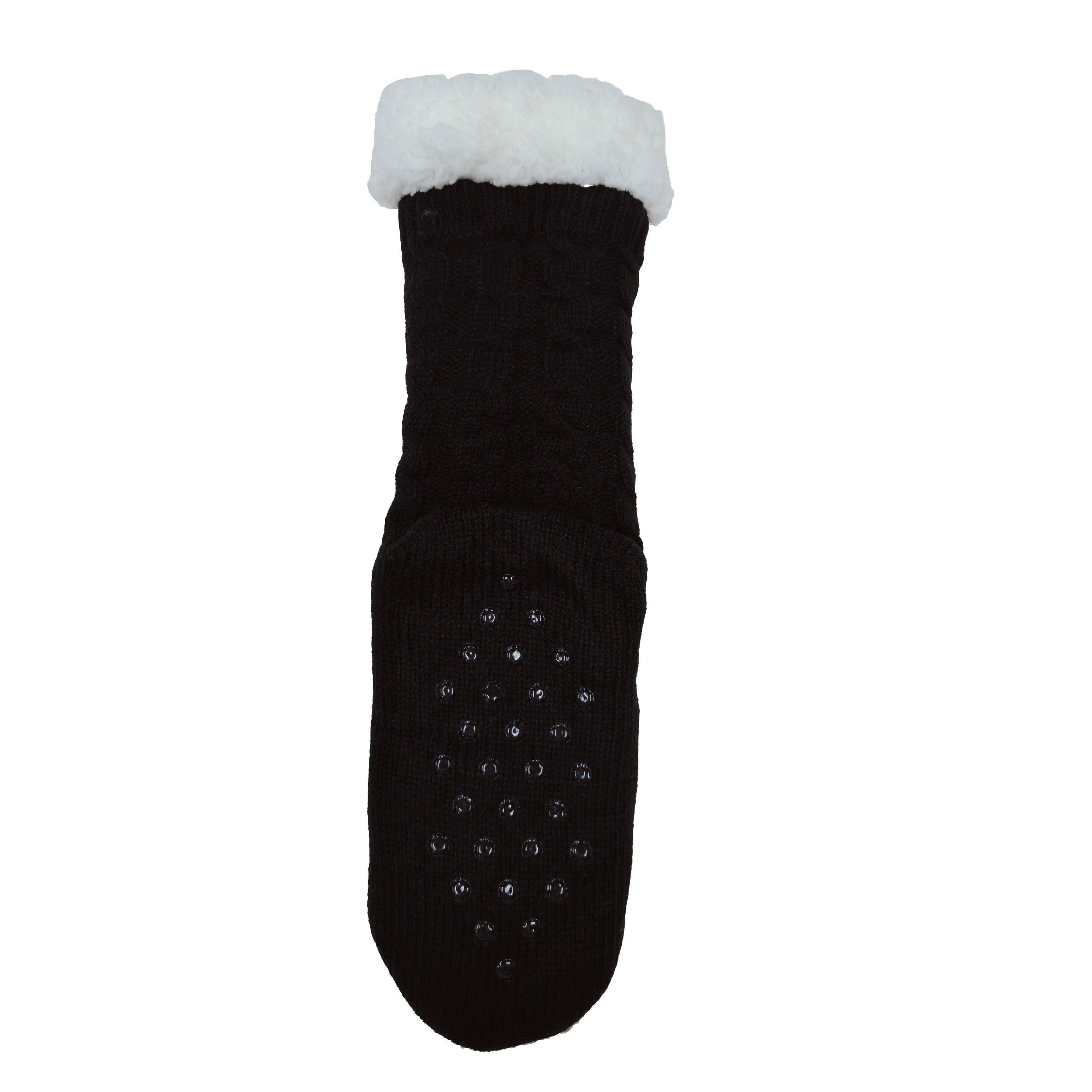 Black - Miso - Slipper Sock Ld99 - 4