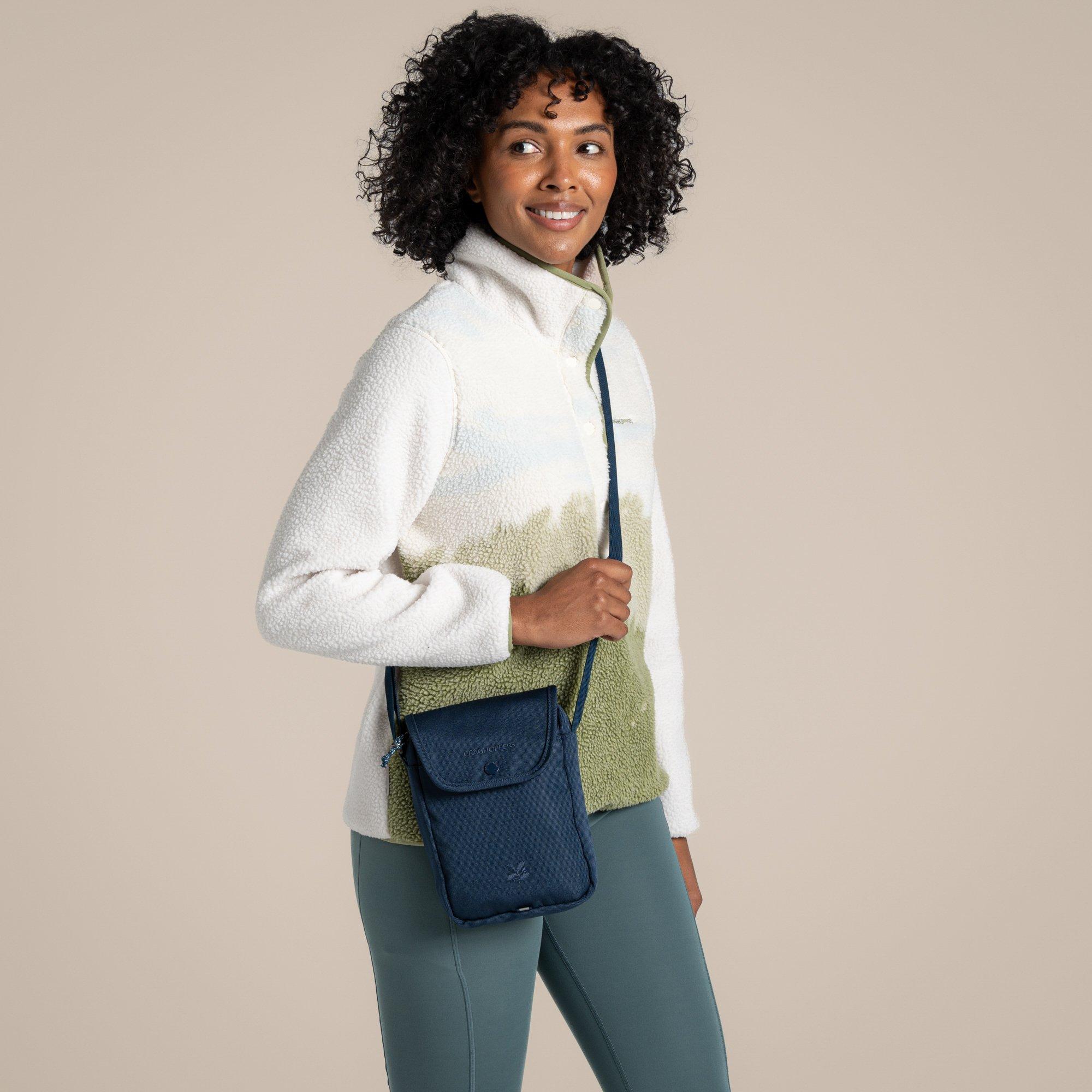 Craghoppers  Nt Kiwi Water-Repellent Crossbody Bag - Blue Stone - Single