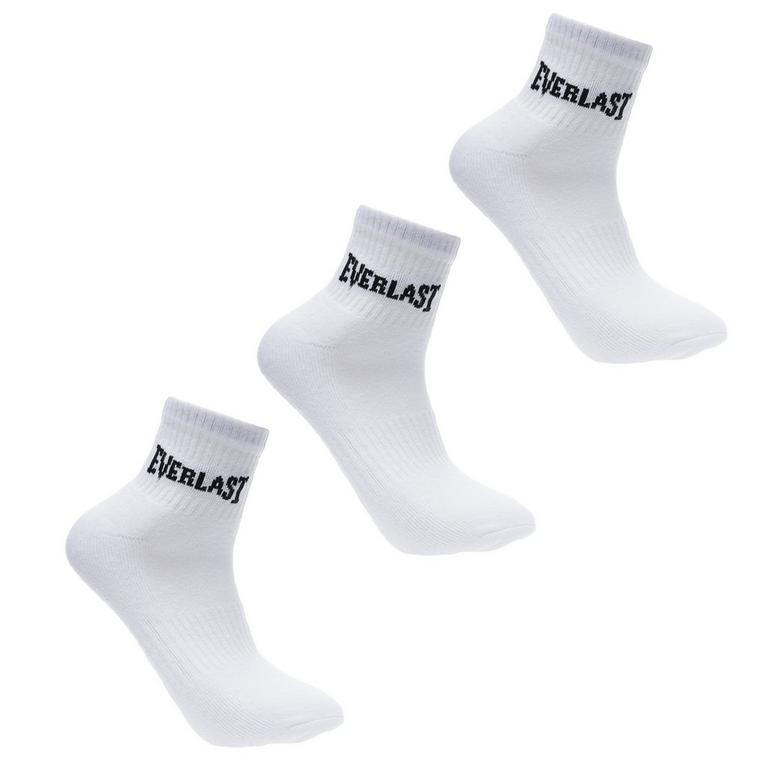 Weiß - Everlast - Quarter Sock 3 Pack Ladies - 1