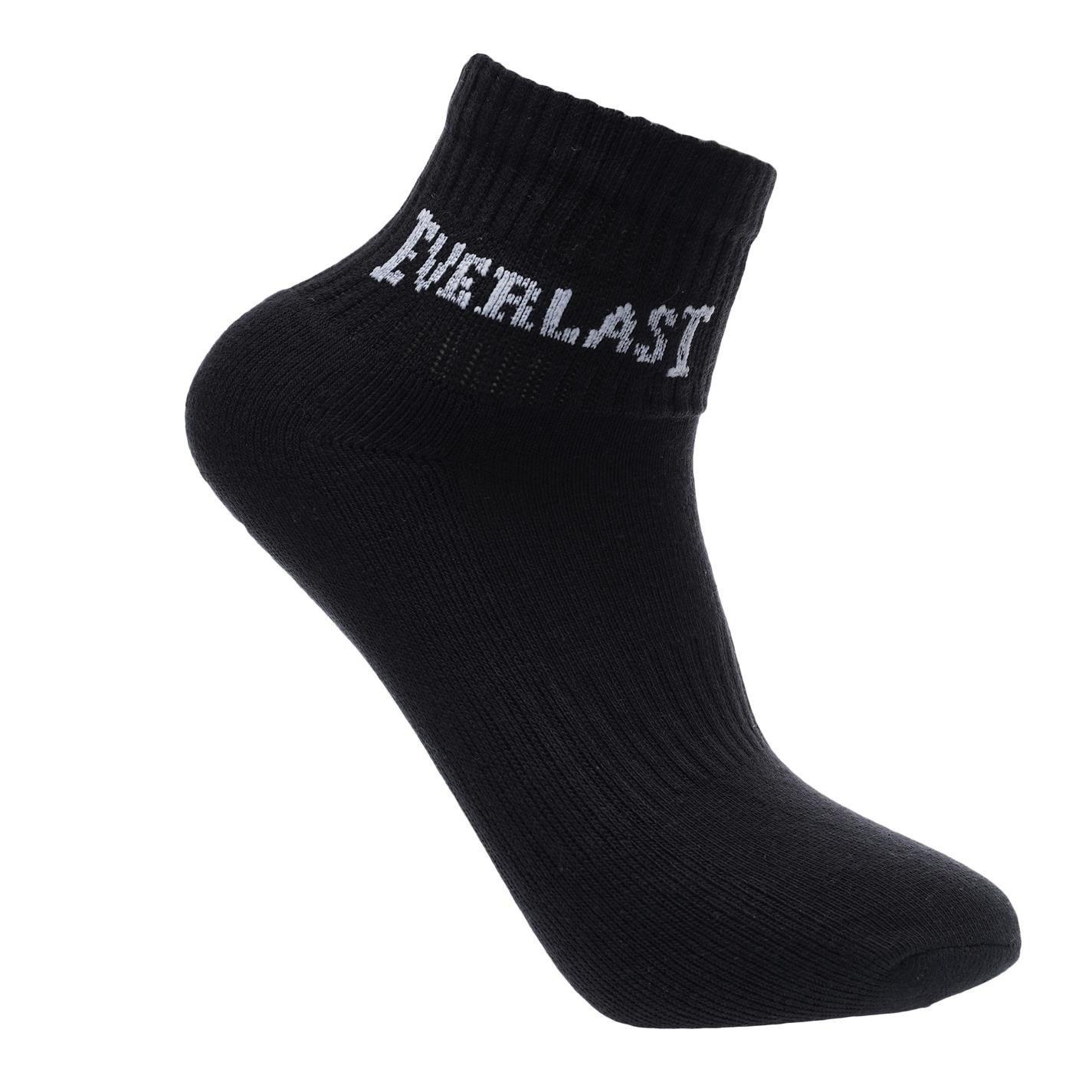 Zwart - Everlast - Quarter Sock 3 Pack Ladies - 2