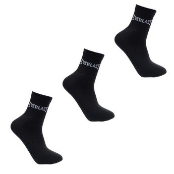Everlast Quarter Socks 3 Pack Mens