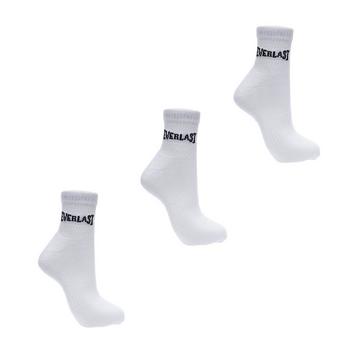 Everlast Quarter Sock 3 Pack Mens