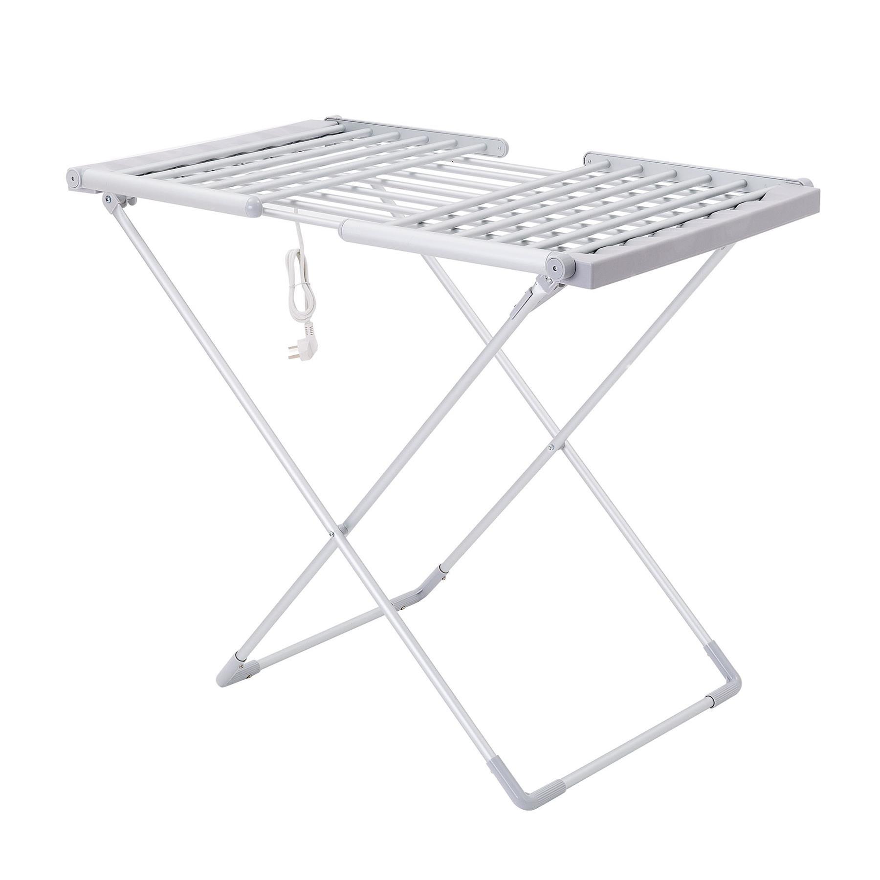 Silver - Igenix - IGHA01220S Winged Heated Airer - 2