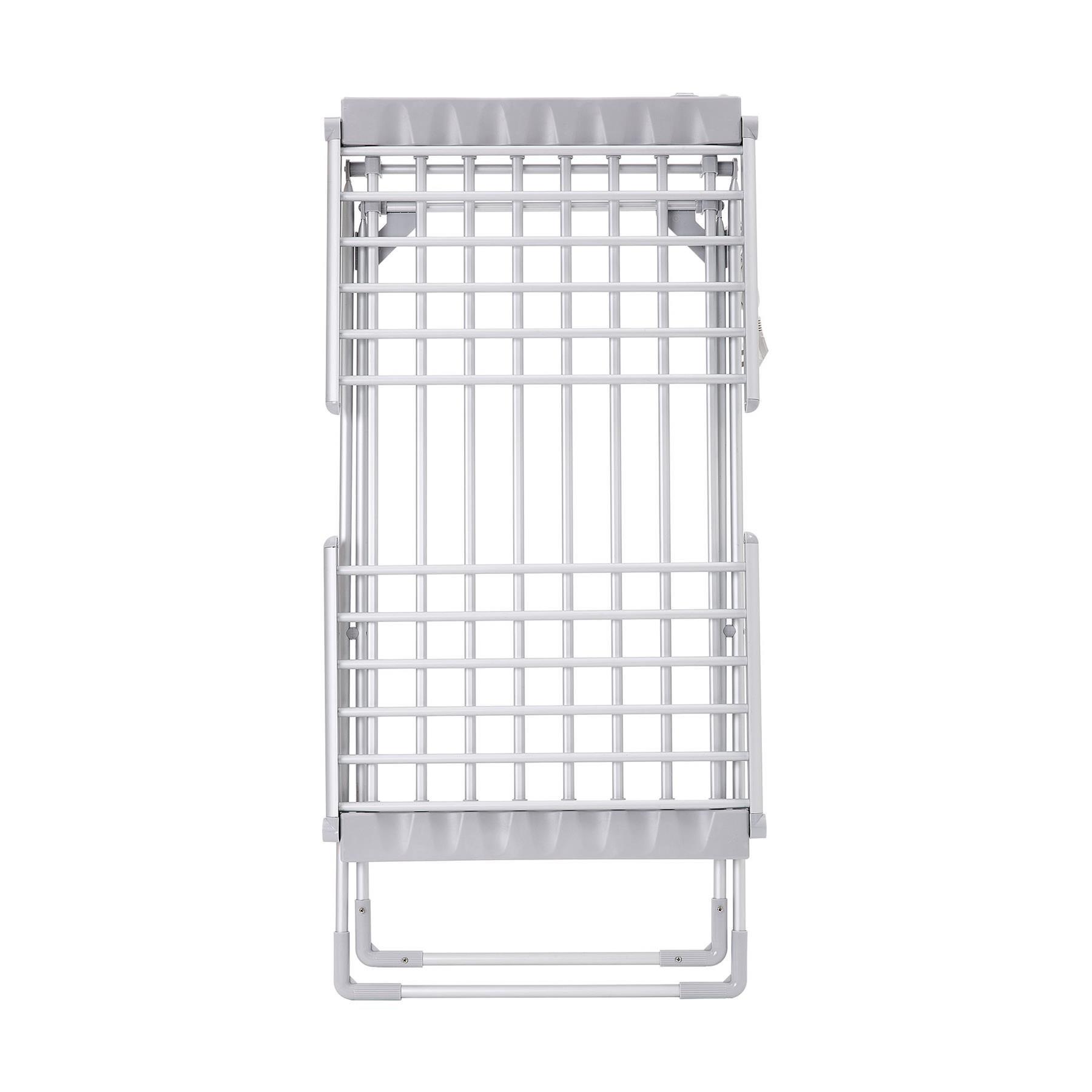Silver - Igenix - IGHA01220S Winged Heated Airer - 4
