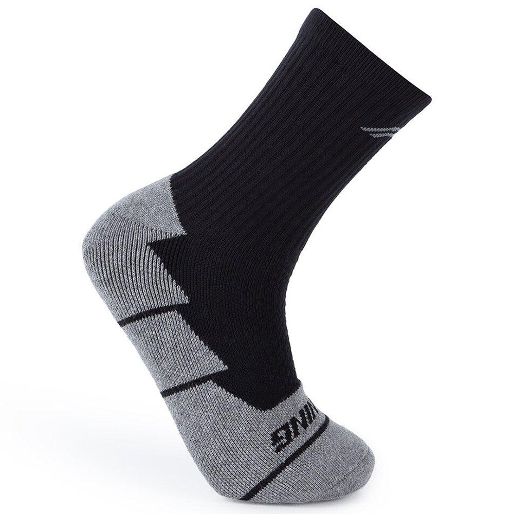 Black/Grey - Li Ning - LiNing Mid Cut Sport Socks Adults - 2