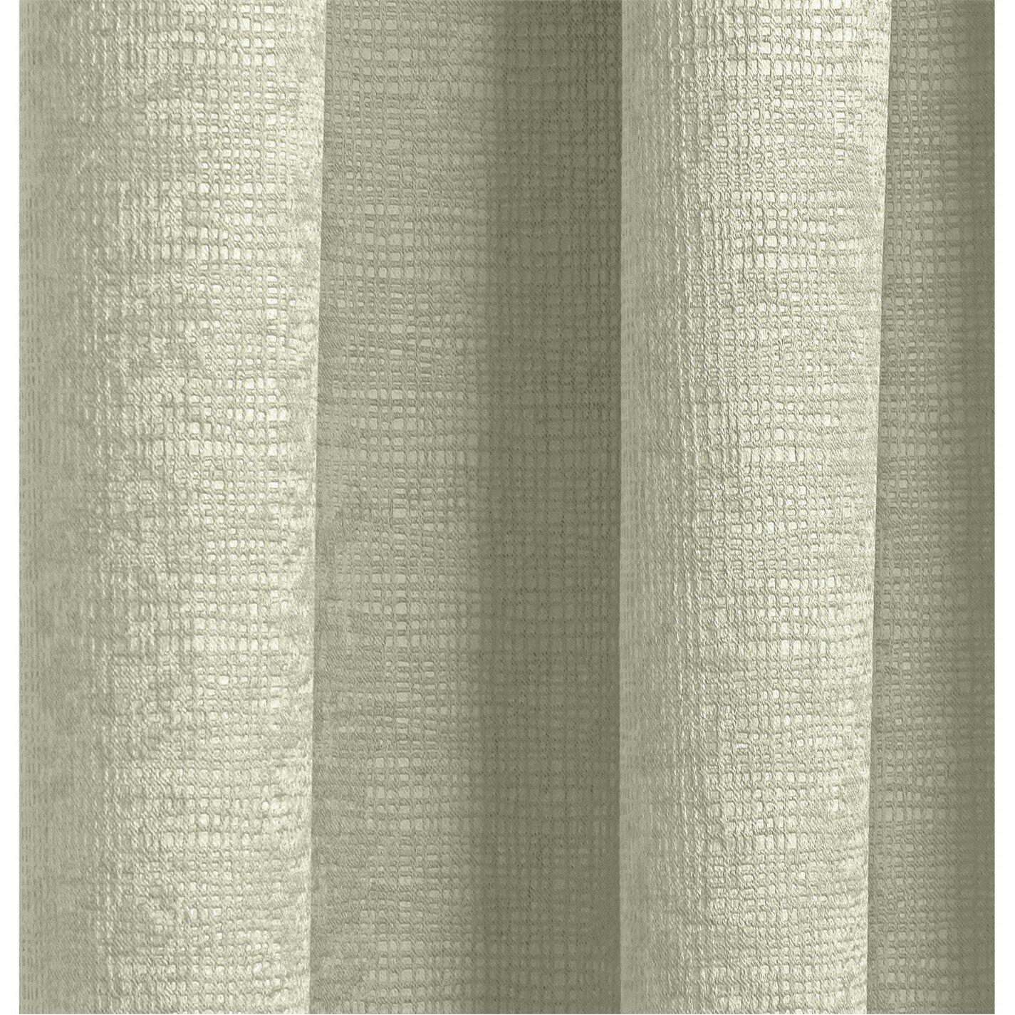 Light Green - Enhanced Living - Matrix Green Thermal Blockout Tape Top Curtain - 3