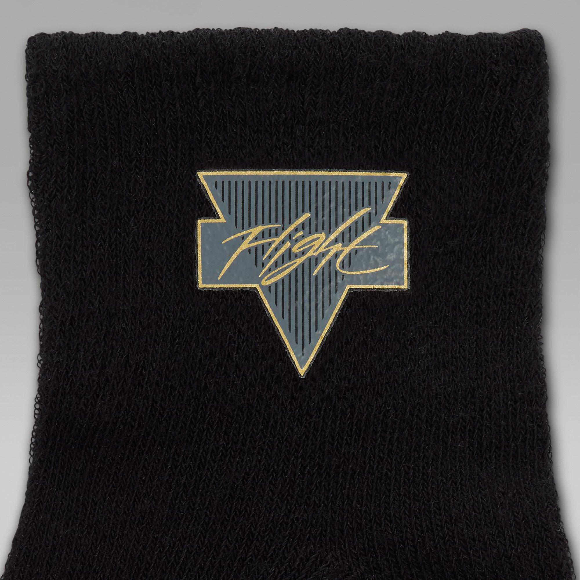 Black - Air Jordan - AJ 3 Pack Quater Grip Socks Infants - 3