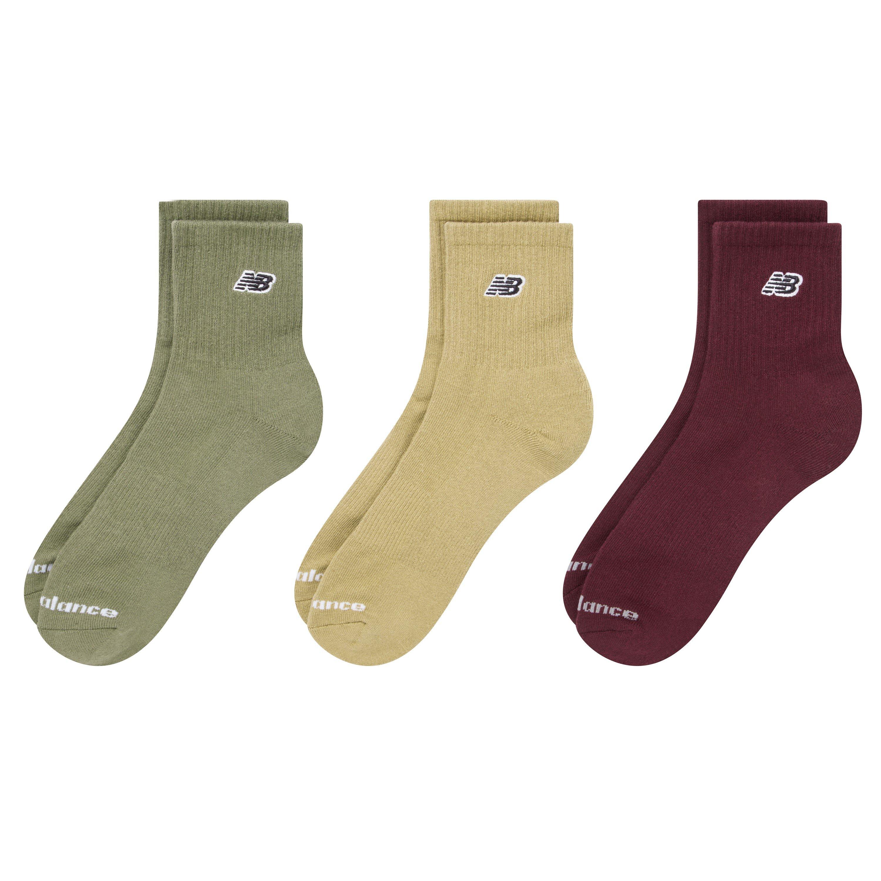 NB 3pk Patch Ank Sock 64