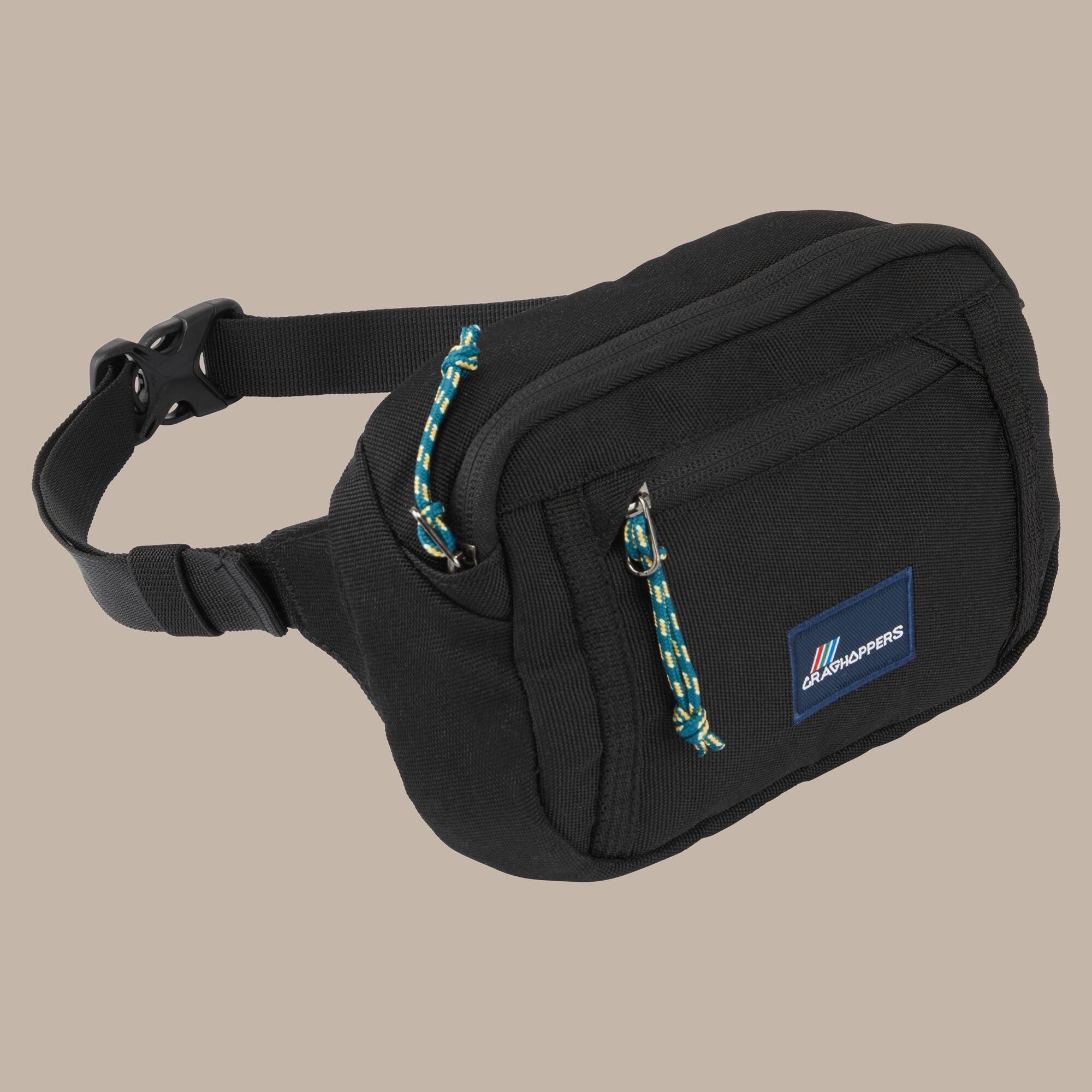 Black - Craghoppers - Kiwi Water-Repellent  Waistpack - 3