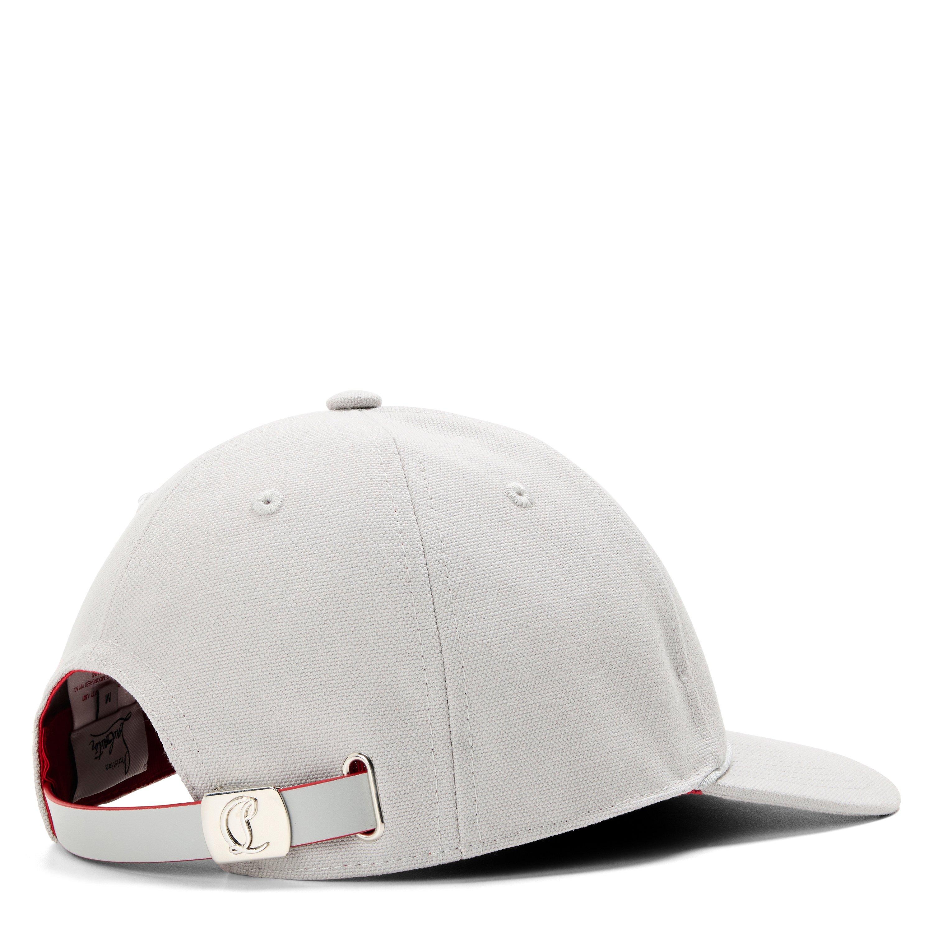 Jumbo Grey - Christian Louboutin - Men's Chr Moncrest Baseball Cap - 2