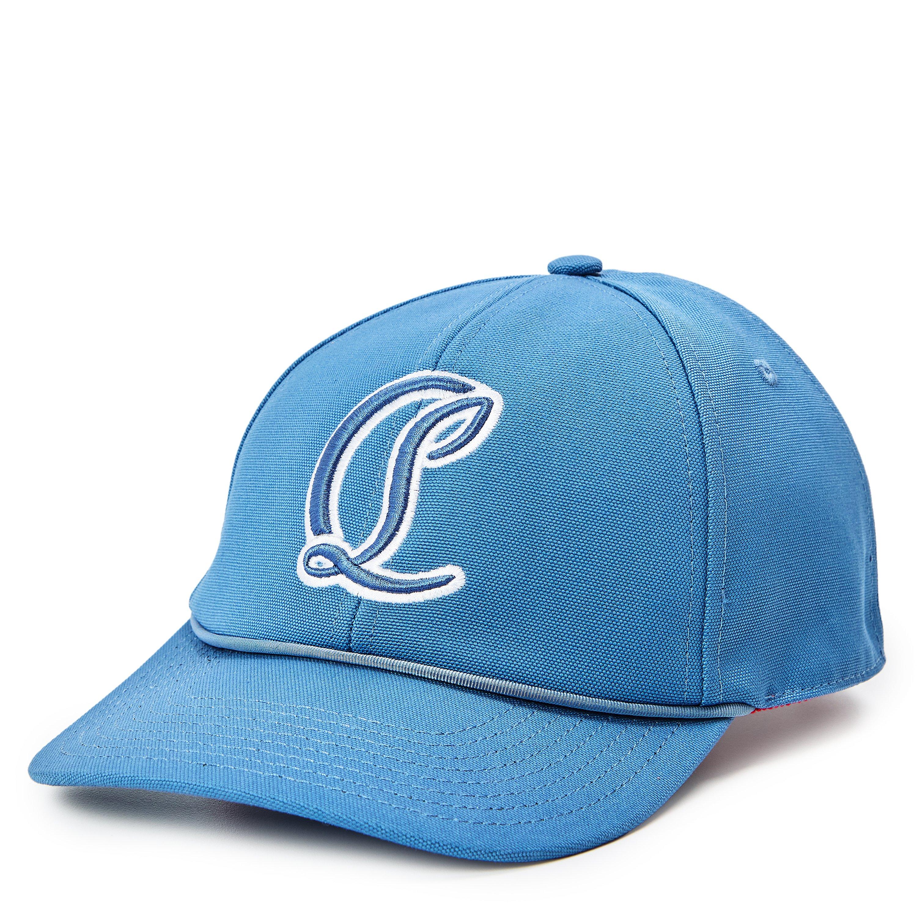 Ceruleo - Christian Louboutin - Men's Chr Moncrest Baseball Cap - 1
