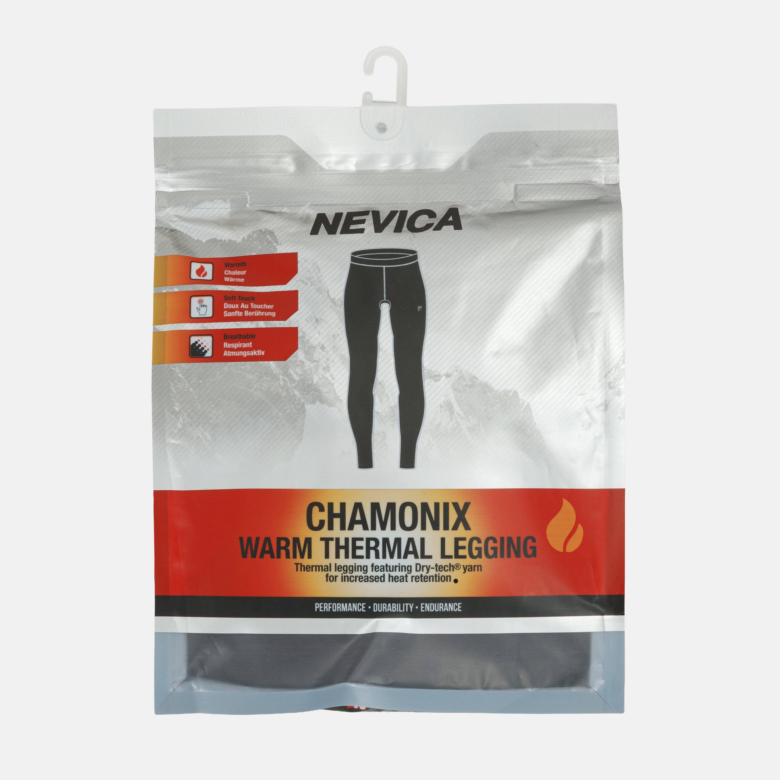 Schwarz - Nevica - Chamonix WPnt Mid Rise Full Length Slim Fit Baselayer Leggings - 7