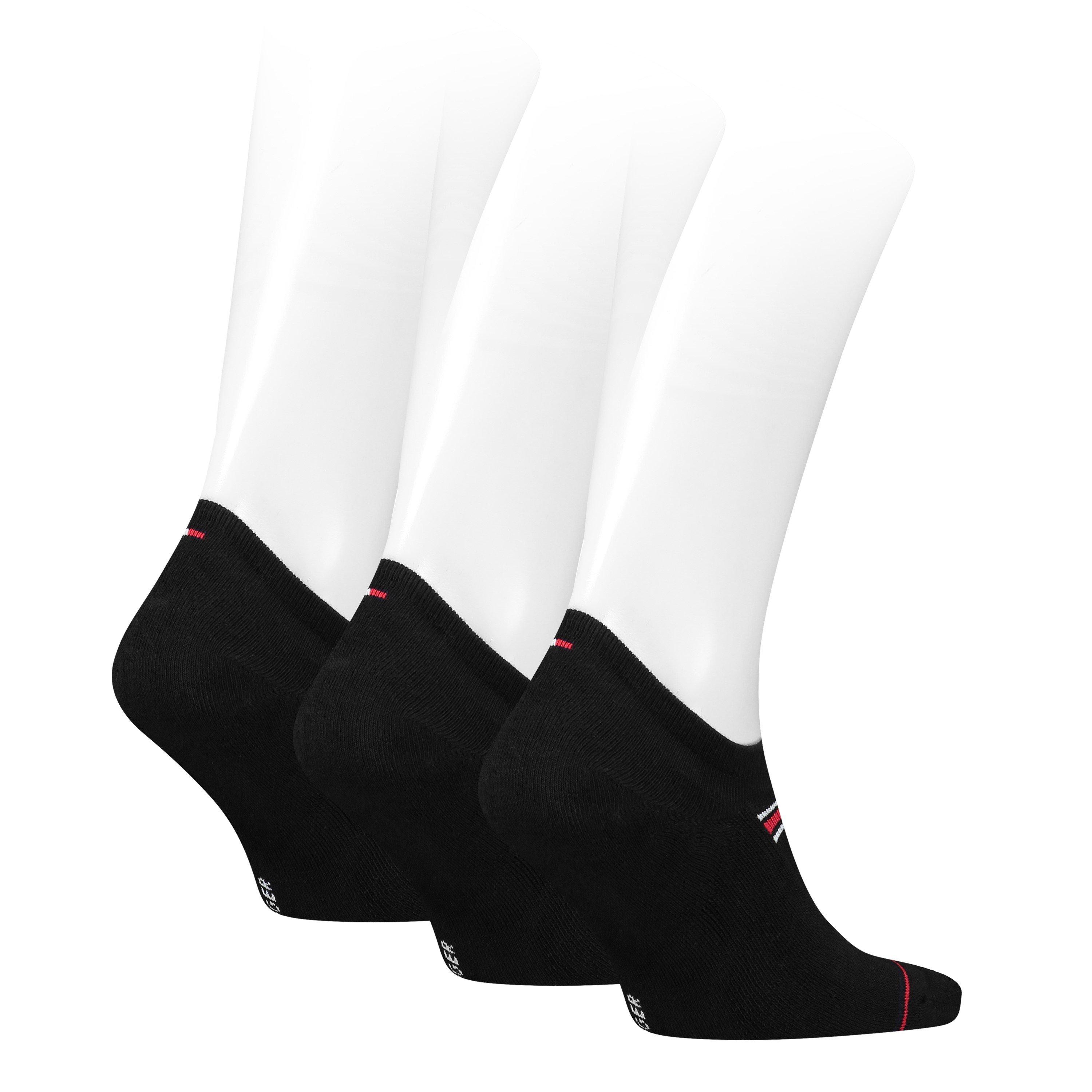 Black - Tommy Hilfiger - 3 Pack Sports Socks Mens - 2