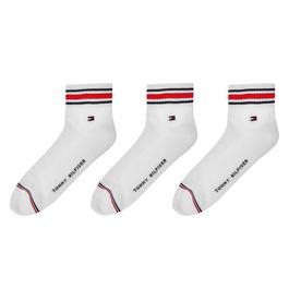 Tommy Hilfiger 3 Pack SportsquarterSocks Mens