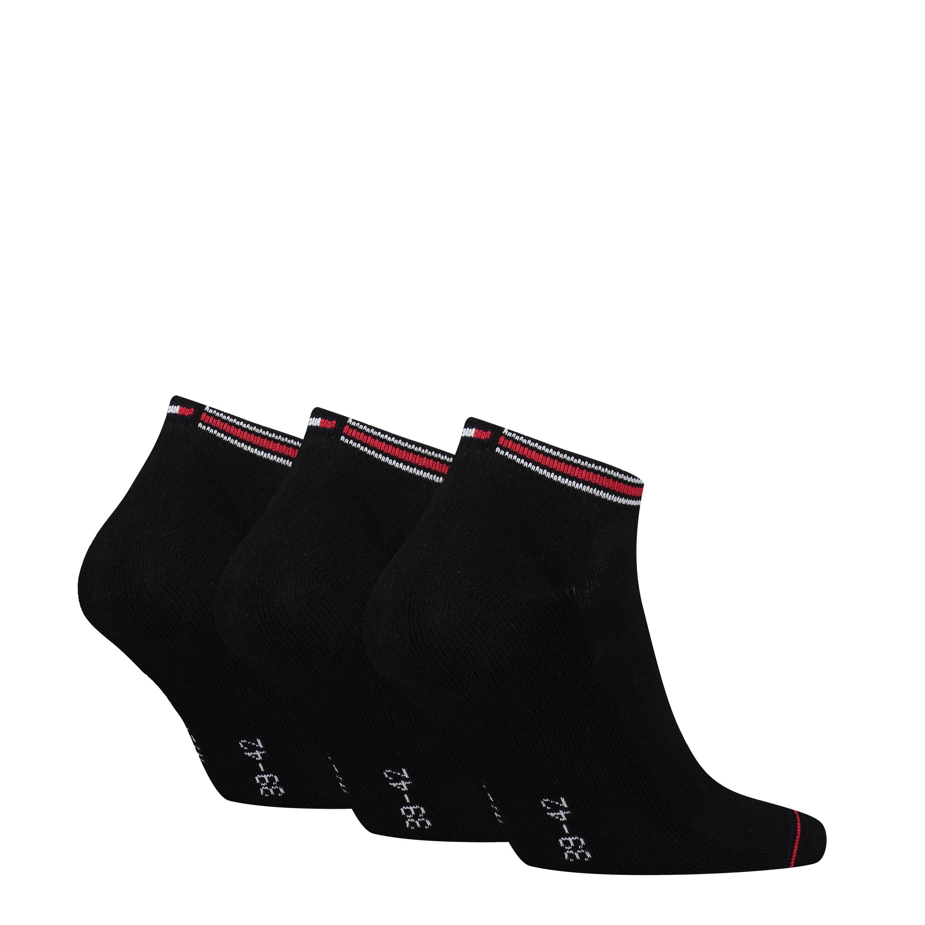 Sort - Tommy Hilfiger - 3 Pack Sports Trainer Socks Mens - 2
