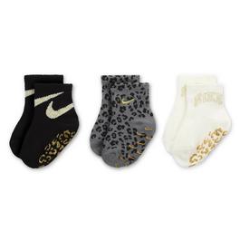 Nike 3 Pack Grip Socks Infants