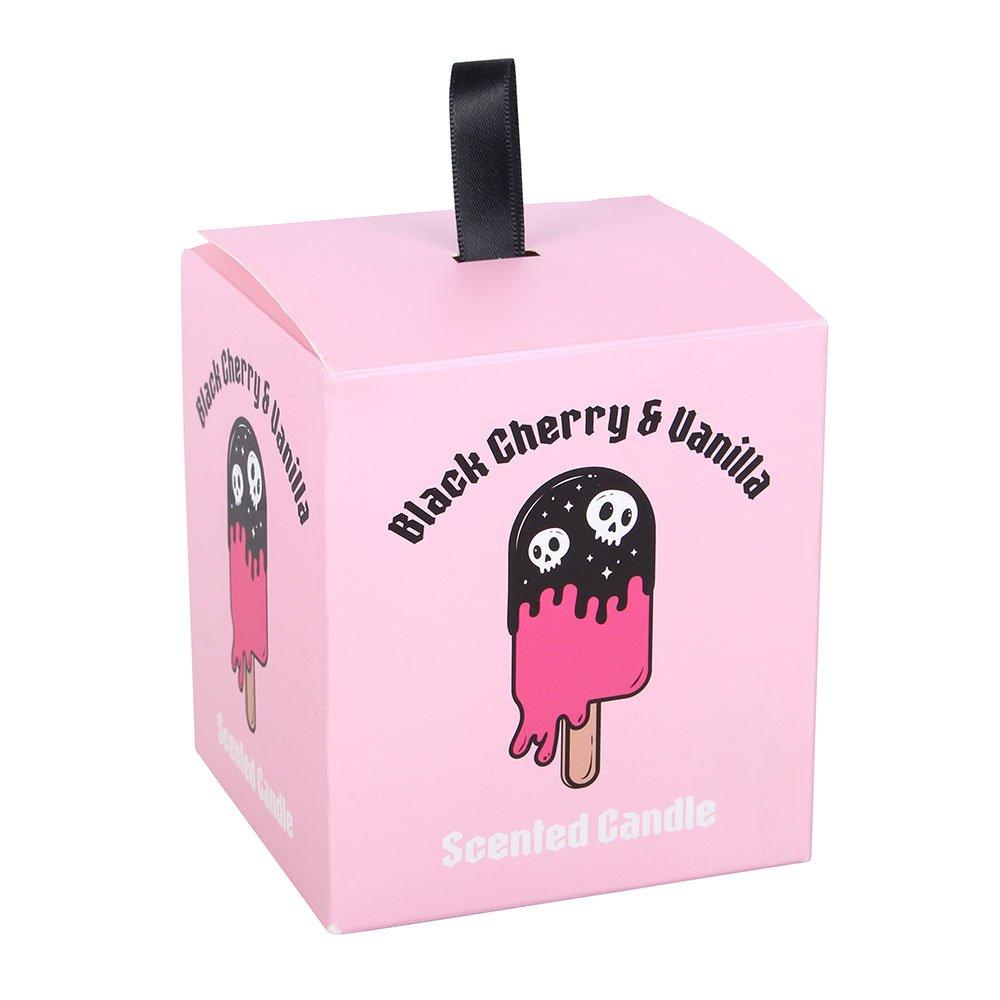 Black - Something Different - Black Cherry & Vanilla Scented Candle - 4