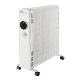 Igenix IG2625 2.5KW Manual Oil Filled Radiator White