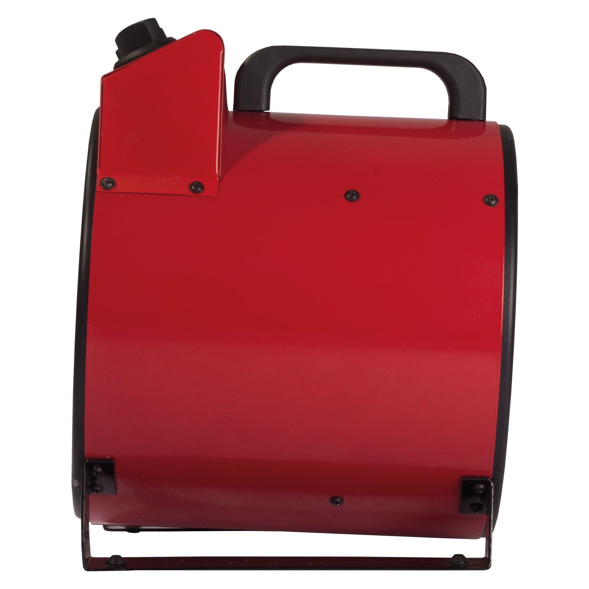 Red - Igenix - IG9301 3kW Drum Fan Heater - 4
