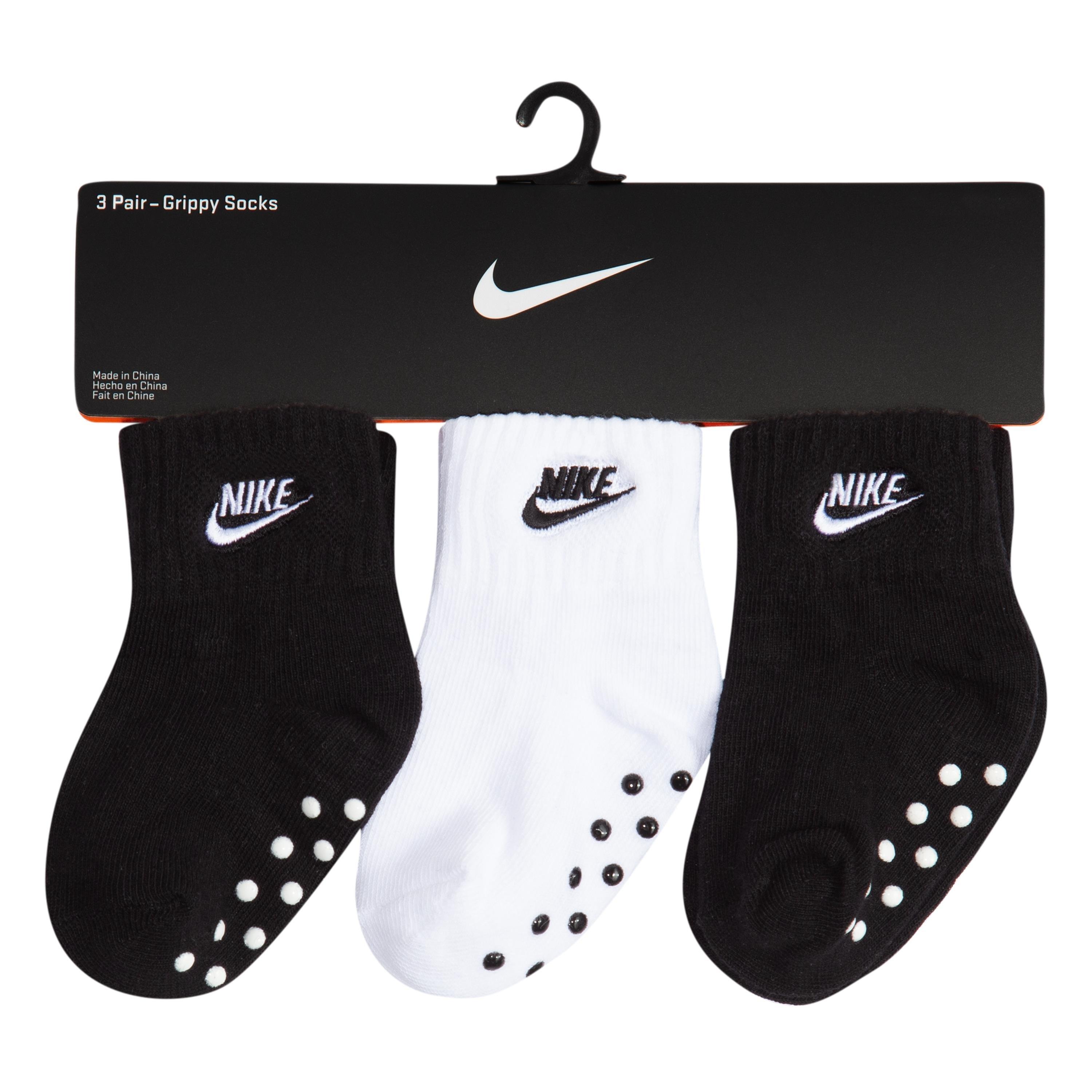 Schwarz - Nike - NS F Quarter Length Socks Infants - 2