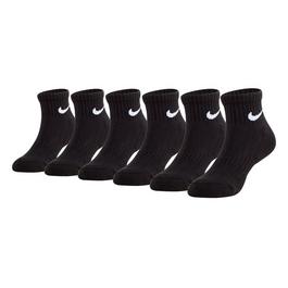 Nike 6Pk DFquarterSock In00