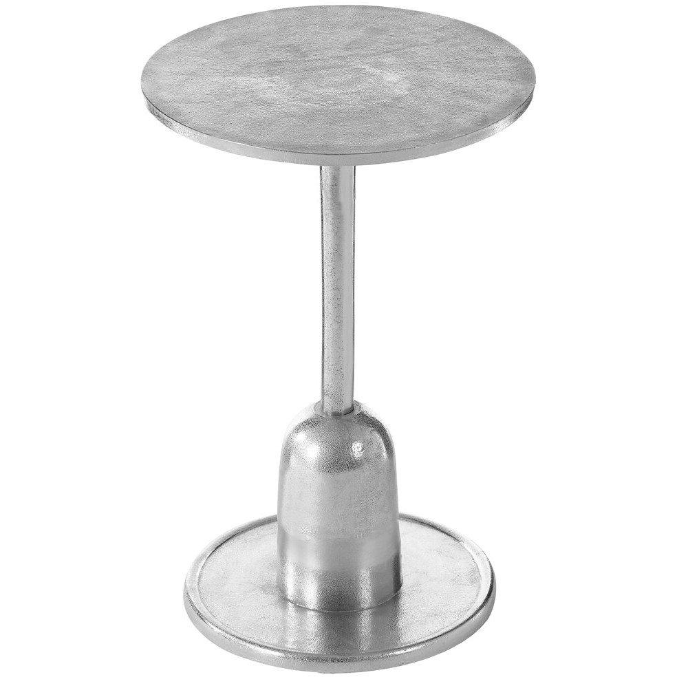 Silver - Interiors by Premier - Halle Side Table With Silver Finish - 2