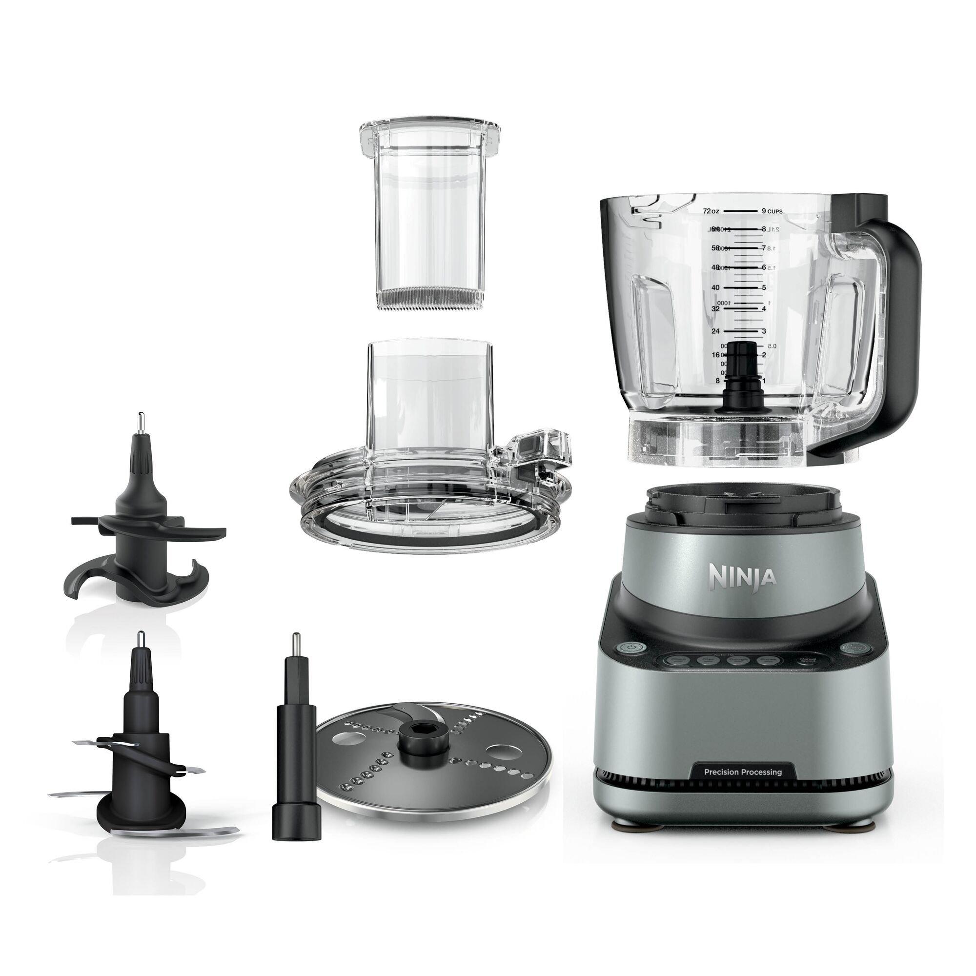 Grey - Ninja - PrecisionPro Food Processor BZ651UK Grey - 1