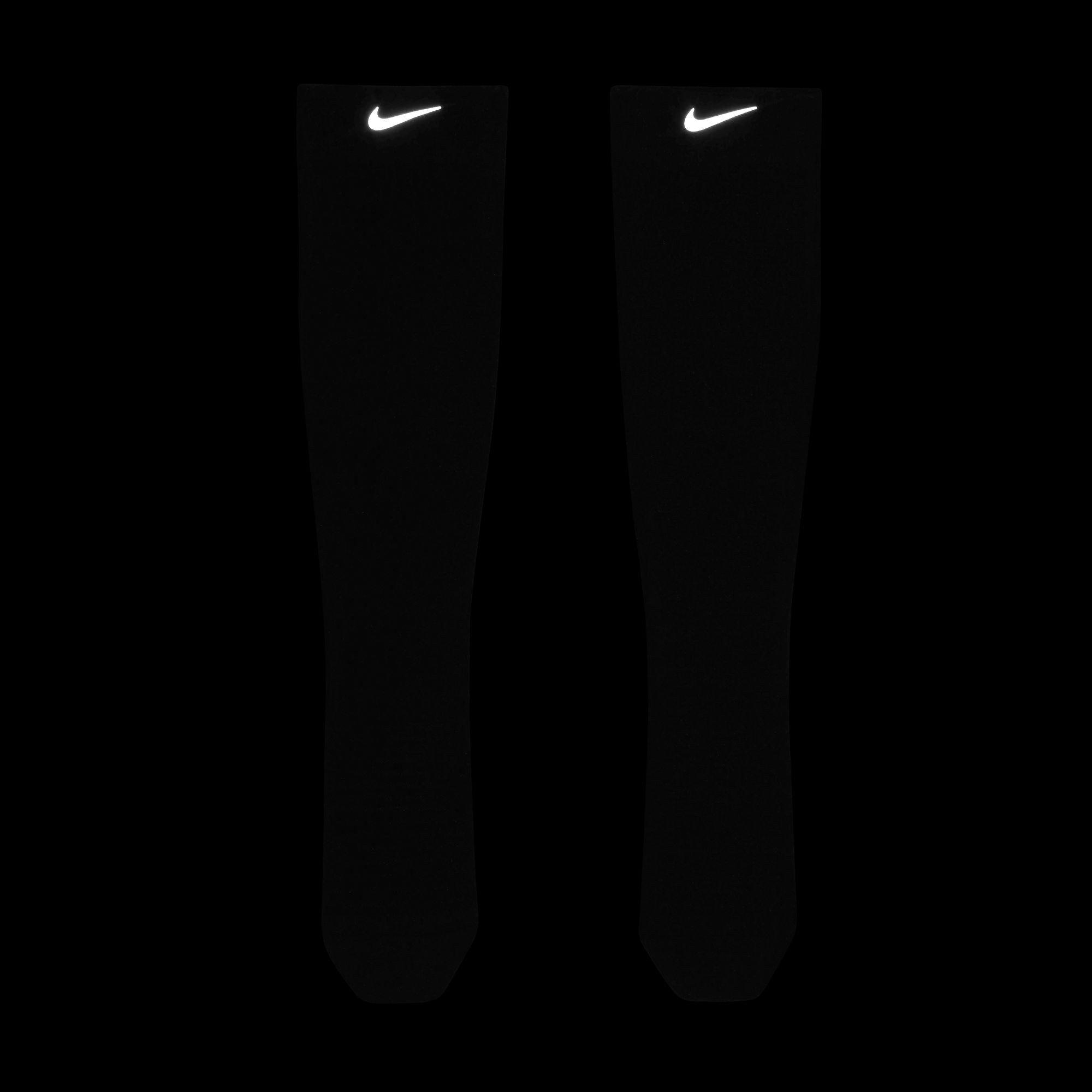 Black/Reflect S - Nike - Men's Spark Lightweight Over the Calf Compression Socks - 11