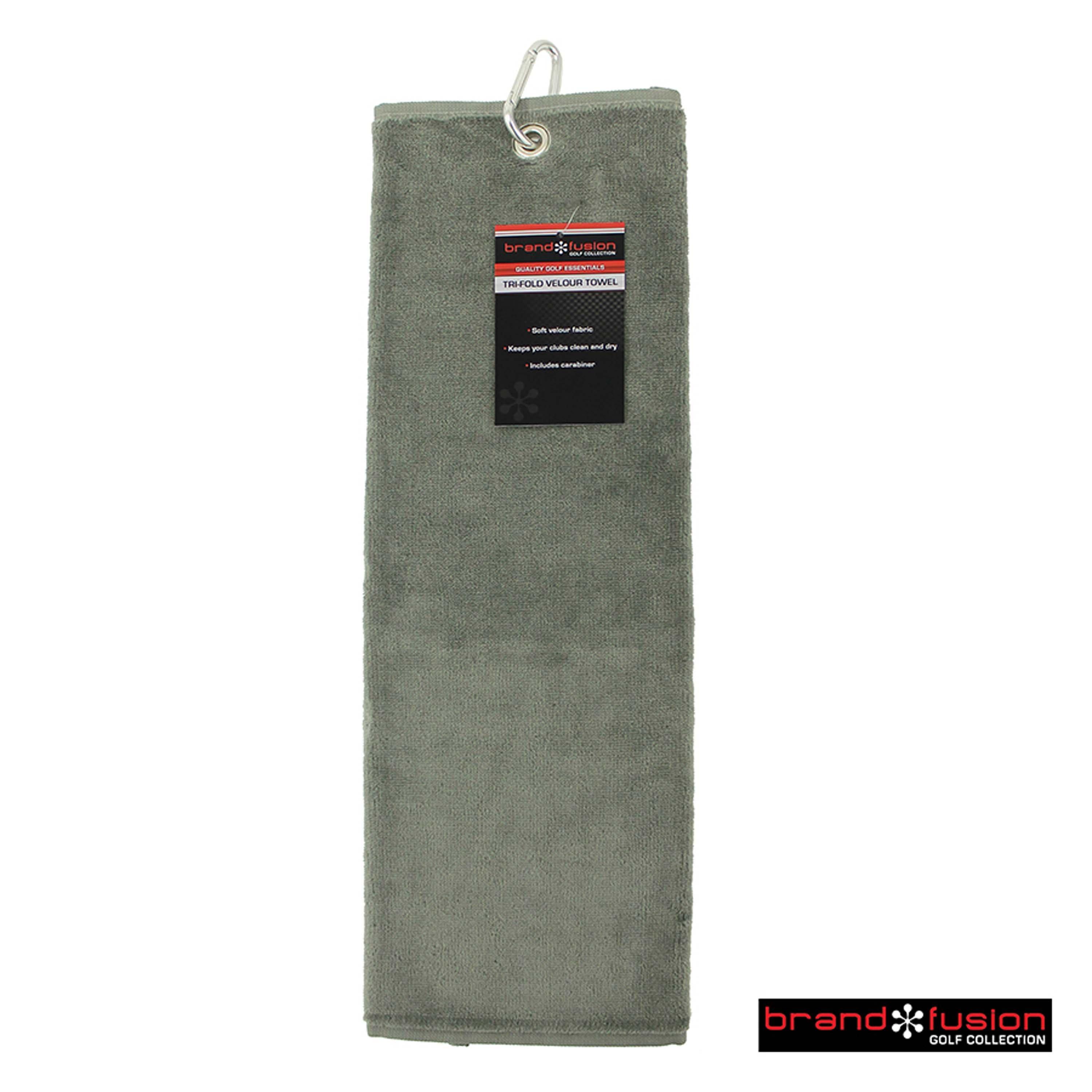 Tri Fold Velour Towel