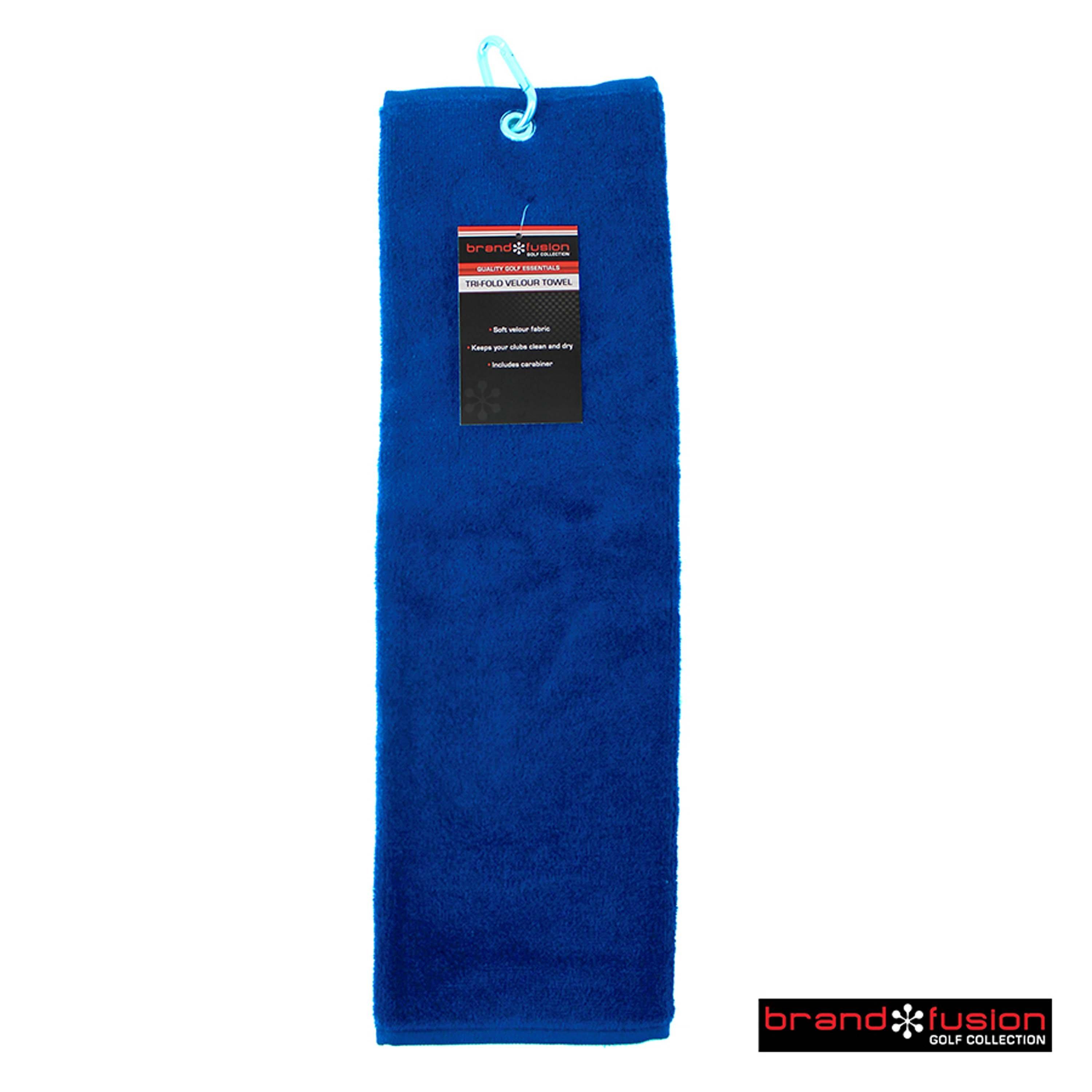 Tri Fold Velour Towel