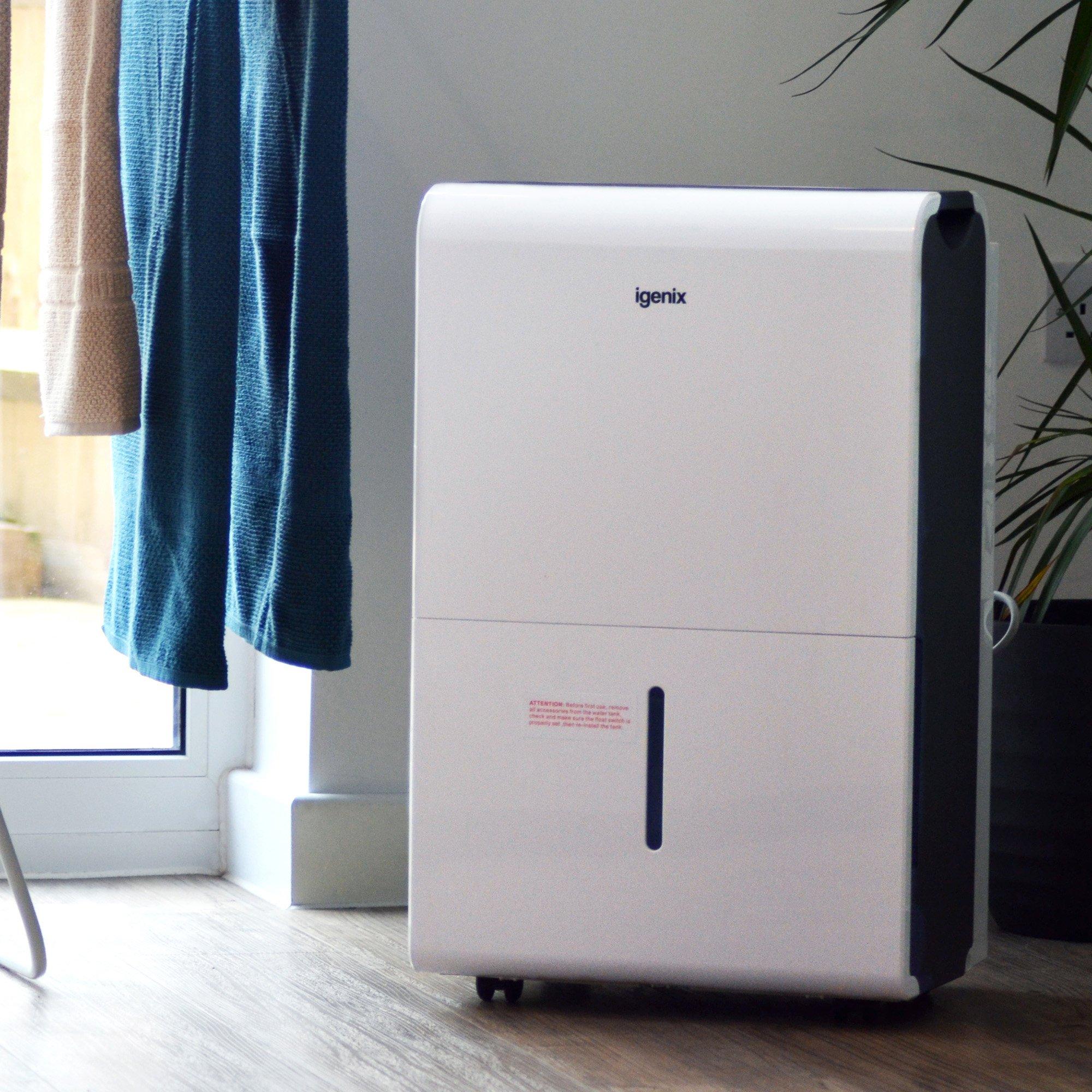 White - Igenix - IG9851 50 Litre Per Day Dehumidifier - 6