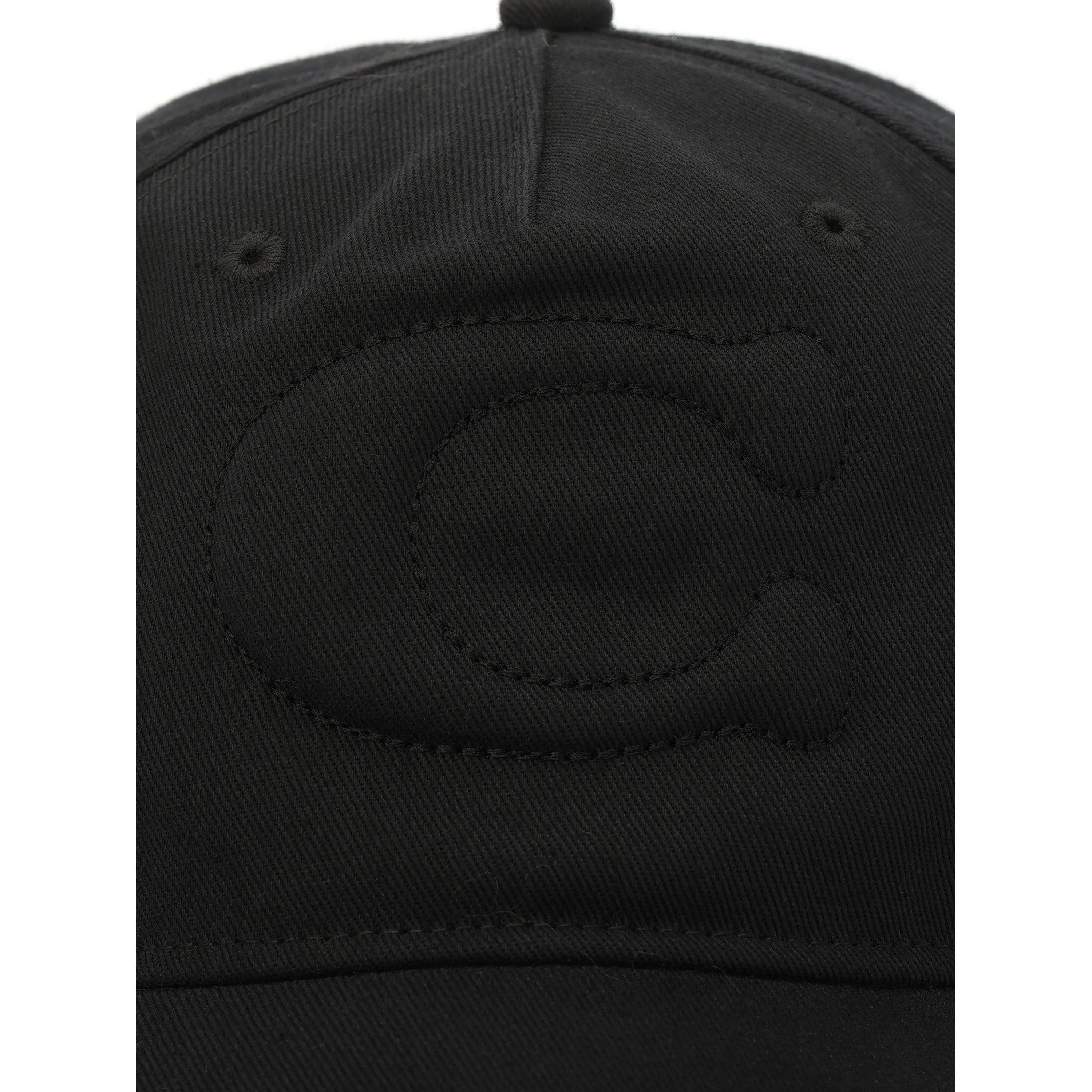 Black - Coach - COACH SCULPTED C BASEBALL HAT - 4