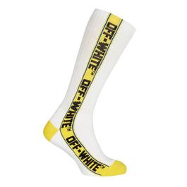 Off White Industrial Belt Stripe Socks