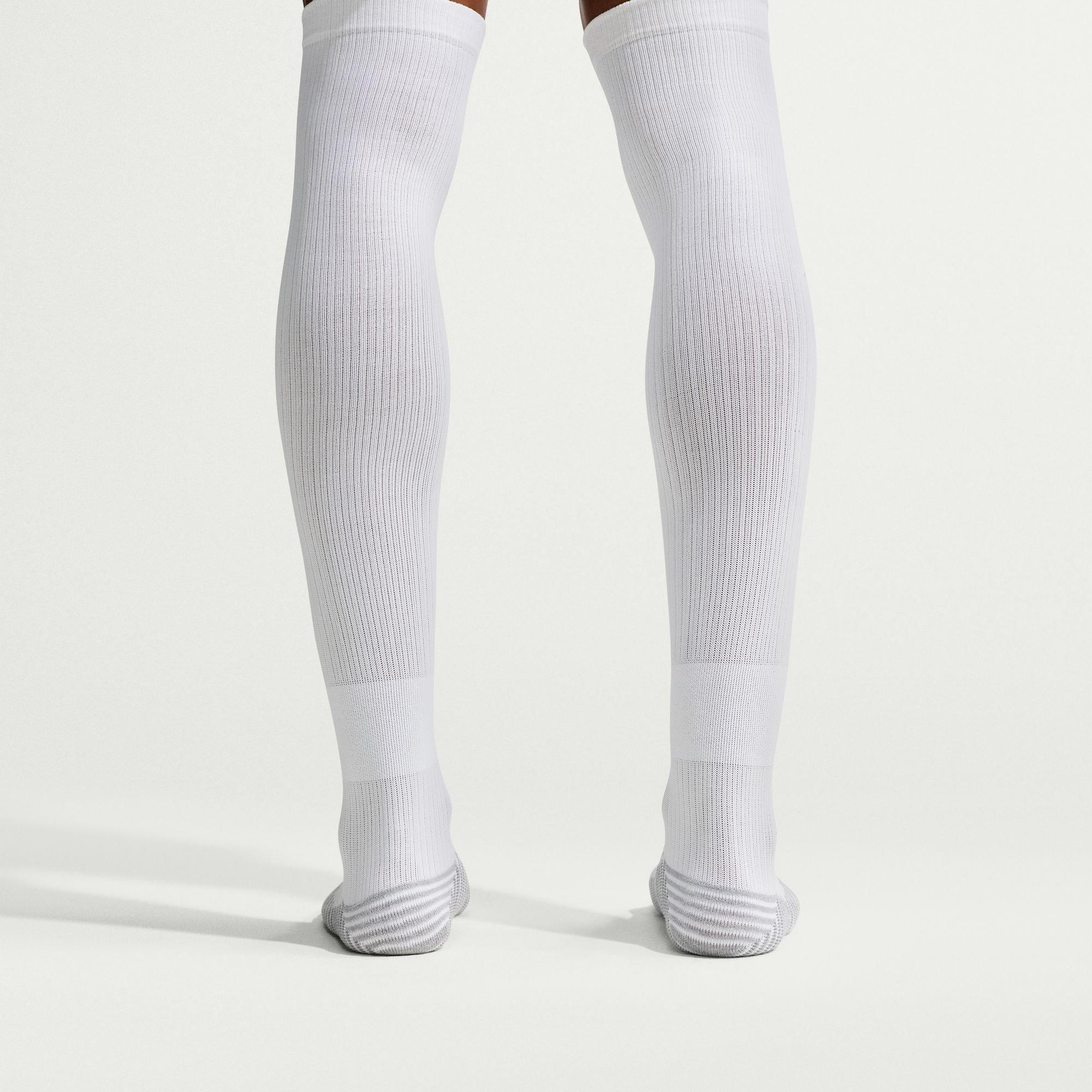 Blanc/Noir - Nike - Men's Strike Football Socks - 9