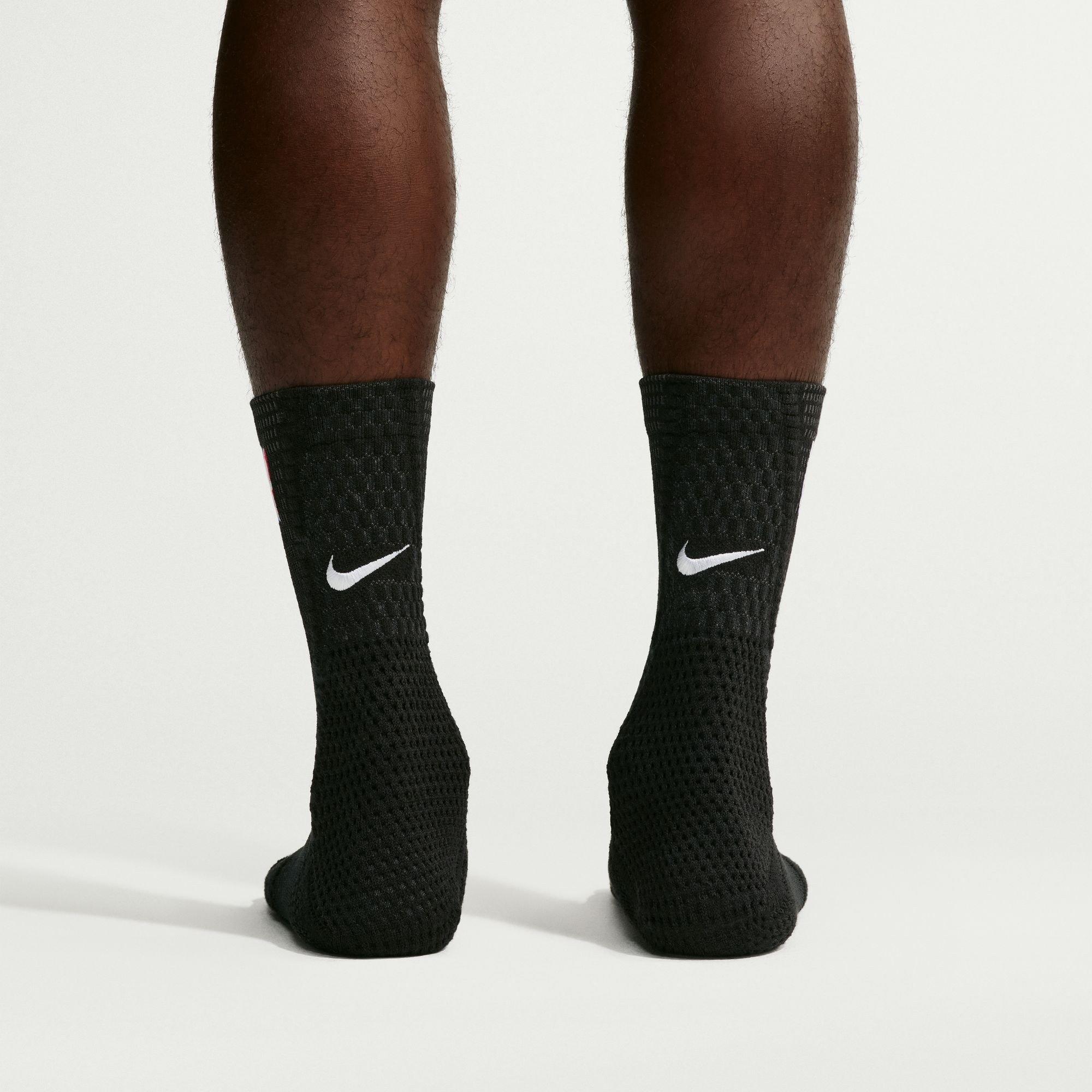 Black/Anthracit - Nike - Men's NBA Crew Socks - 9
