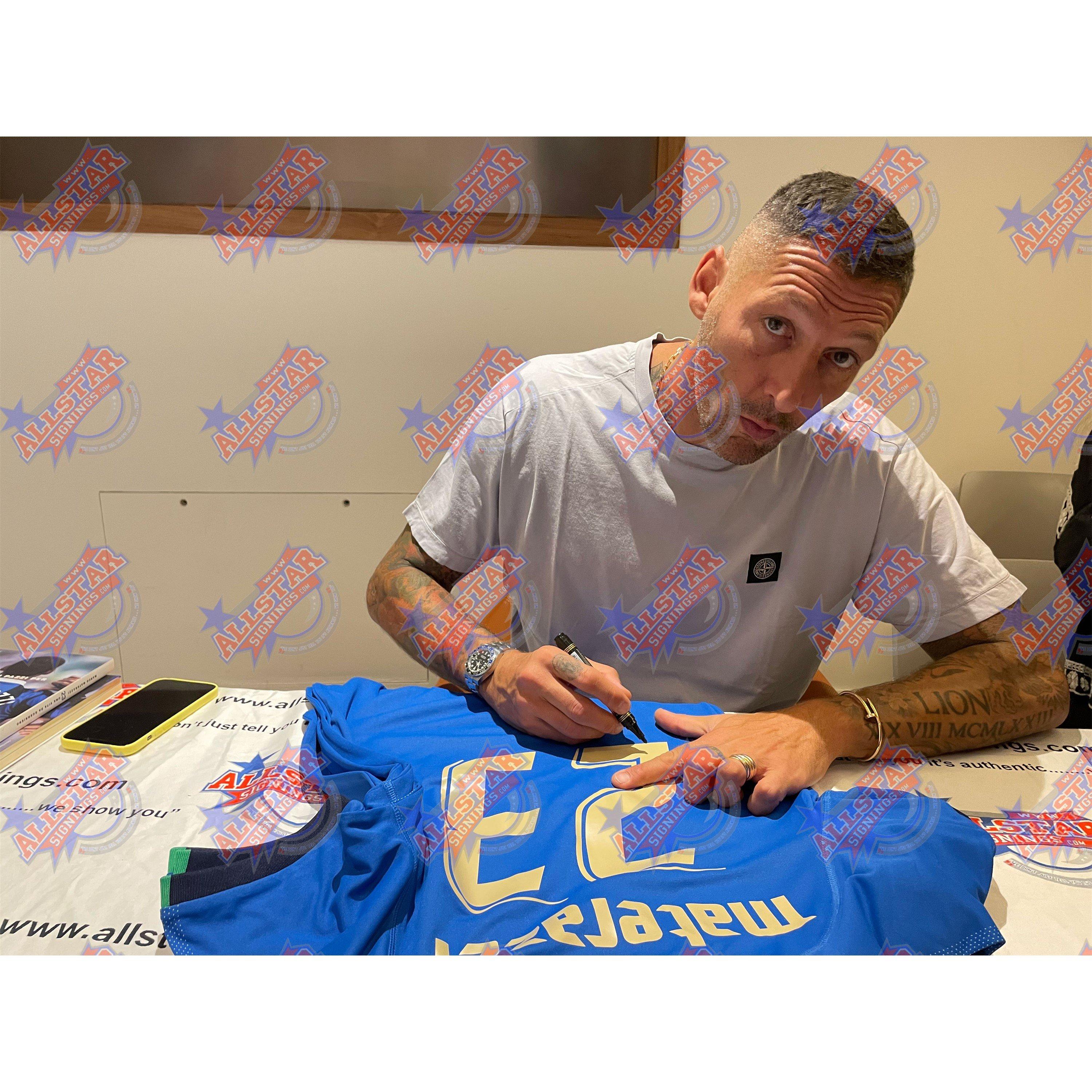 Blue - AllStarSignings Ltd - Marco Materazzi signed Italy shirt - 2