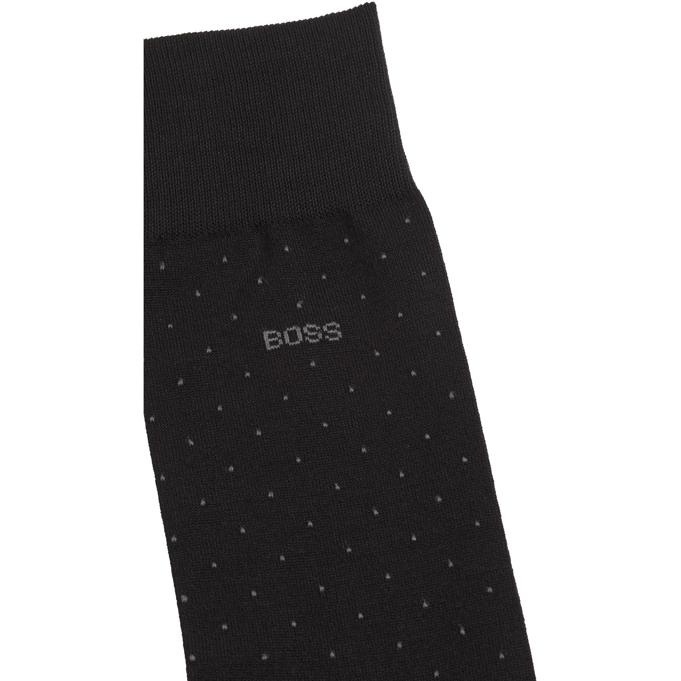 Black 001 - Boss - George Dots Socks - 2