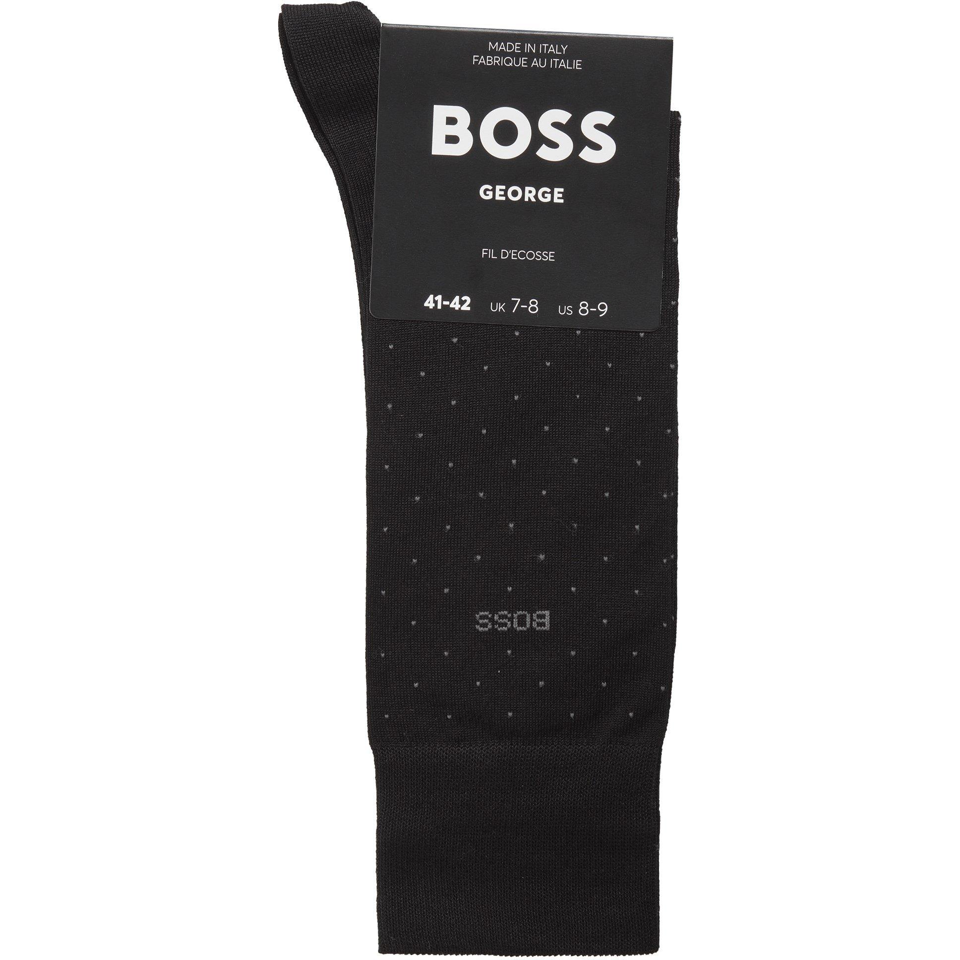 Black 001 - Boss - George Dots Socks - 3